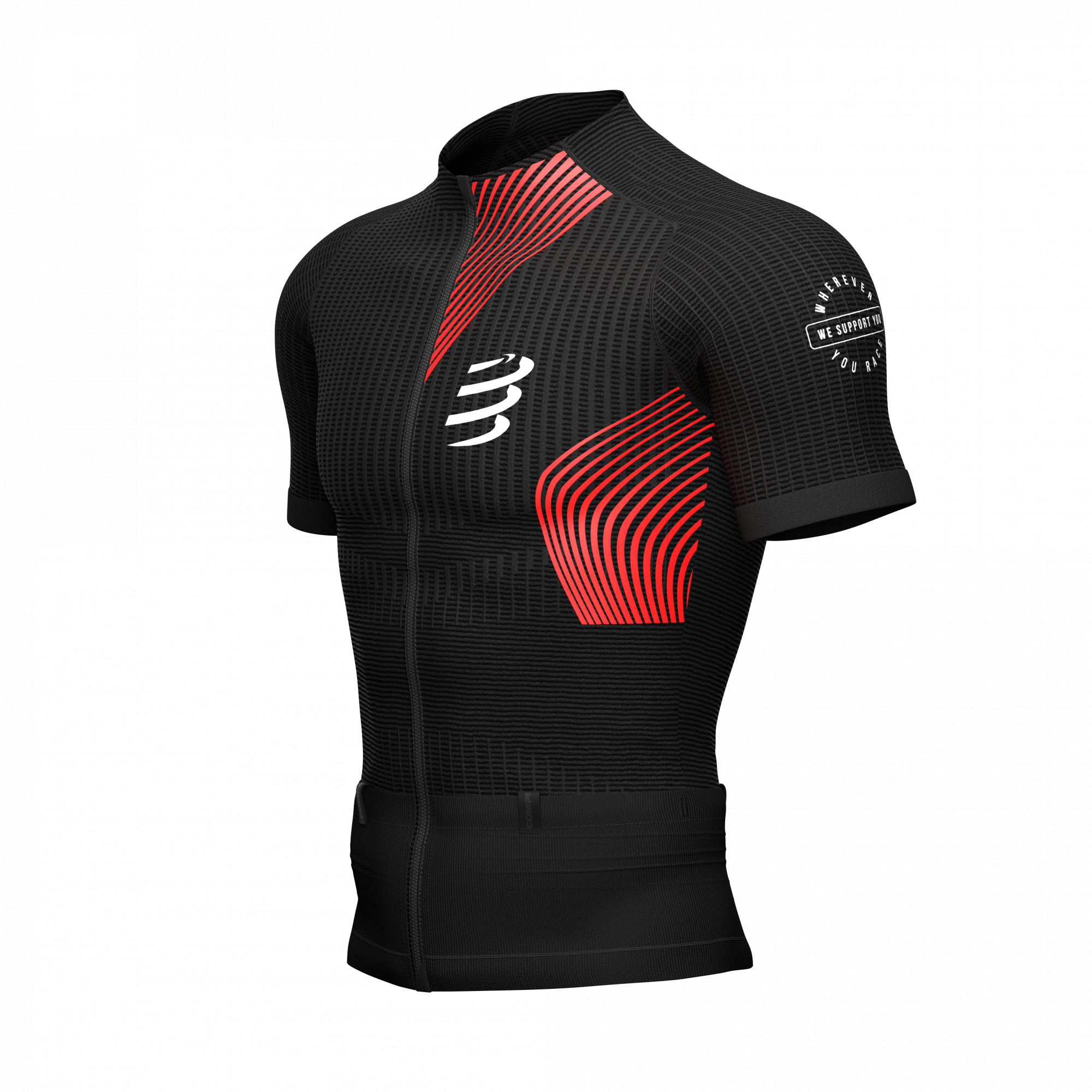 COMPRESSPORT TRAIL POSTURAL SS TOP M BLACK NEW