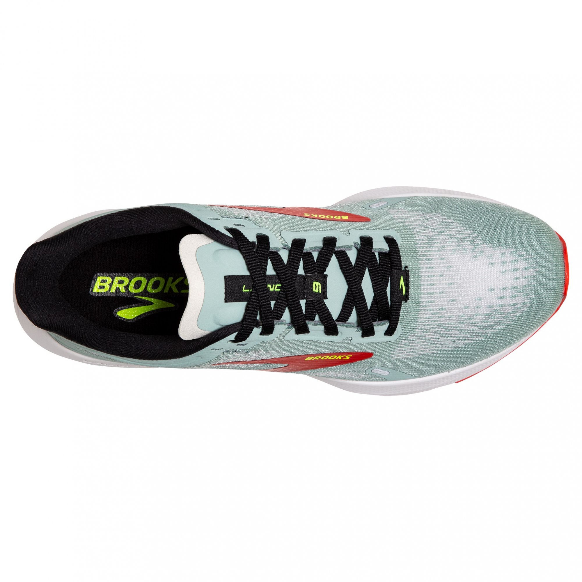 XXX BROOKS Launch 9 Bue Surf/ Black/ Cherry Tomato