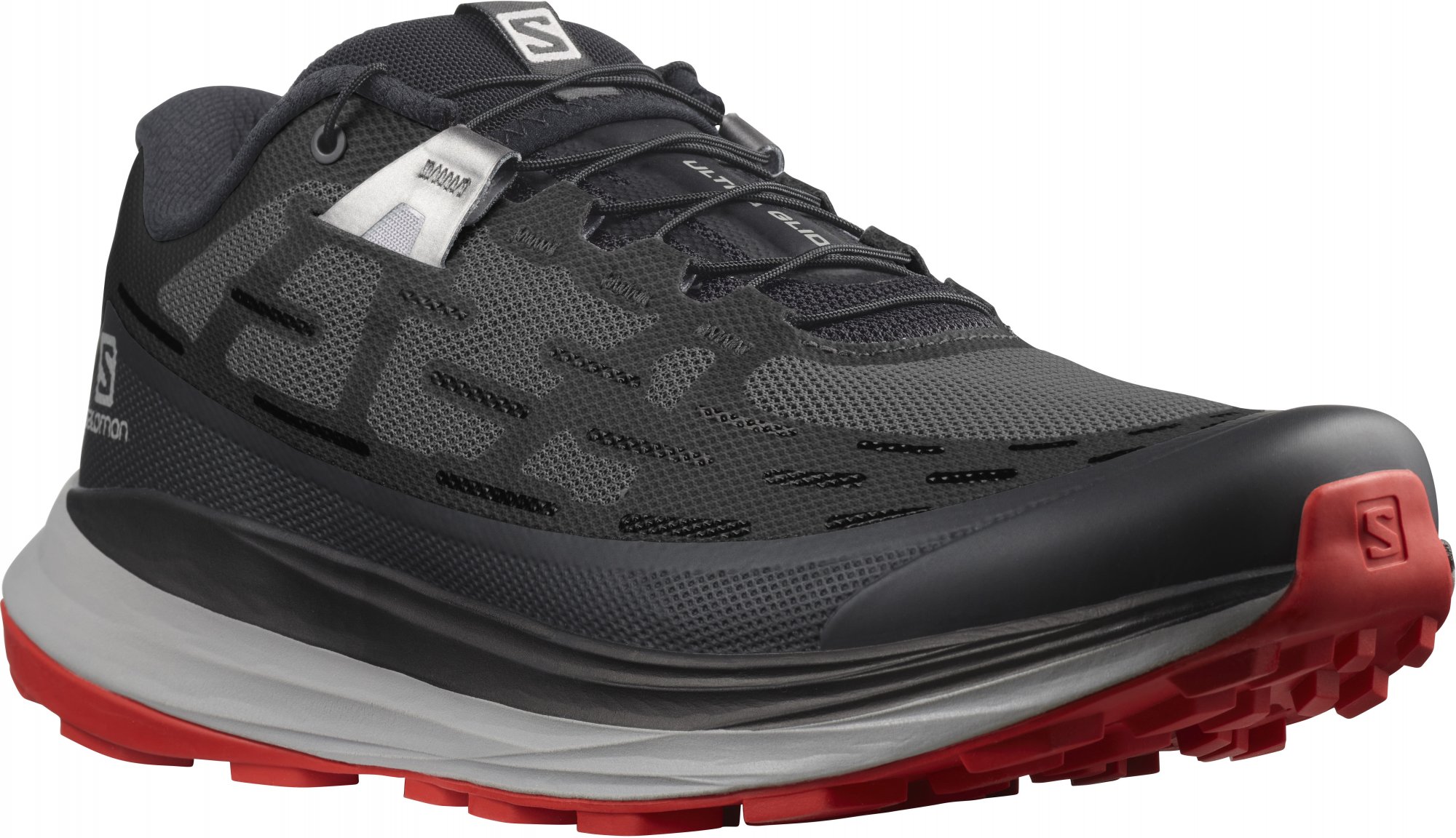 SALOMON ULTRA GLIDE Black/Alloy/Goji Berry