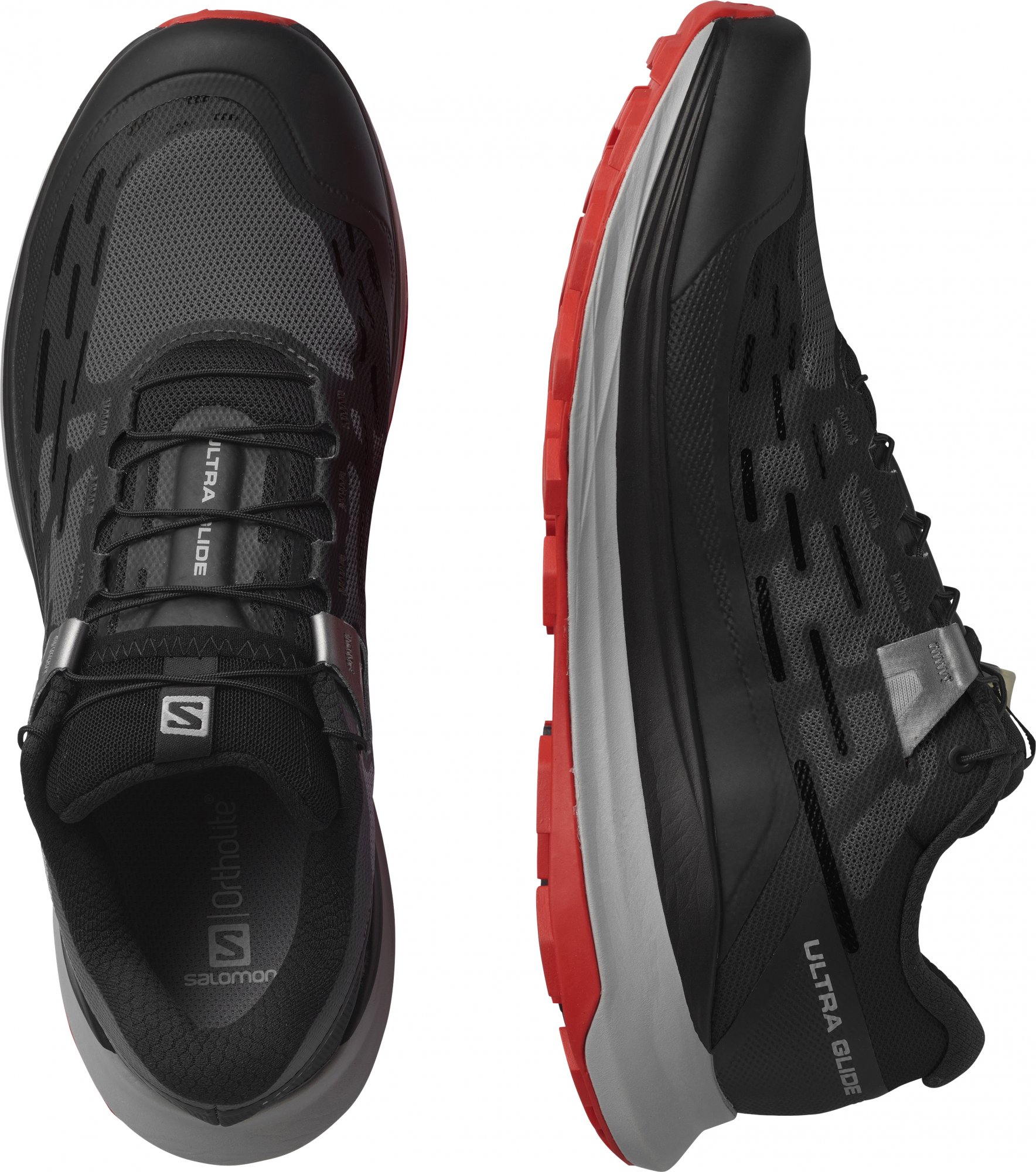 SALOMON ULTRA GLIDE Black/Alloy/Goji Berry