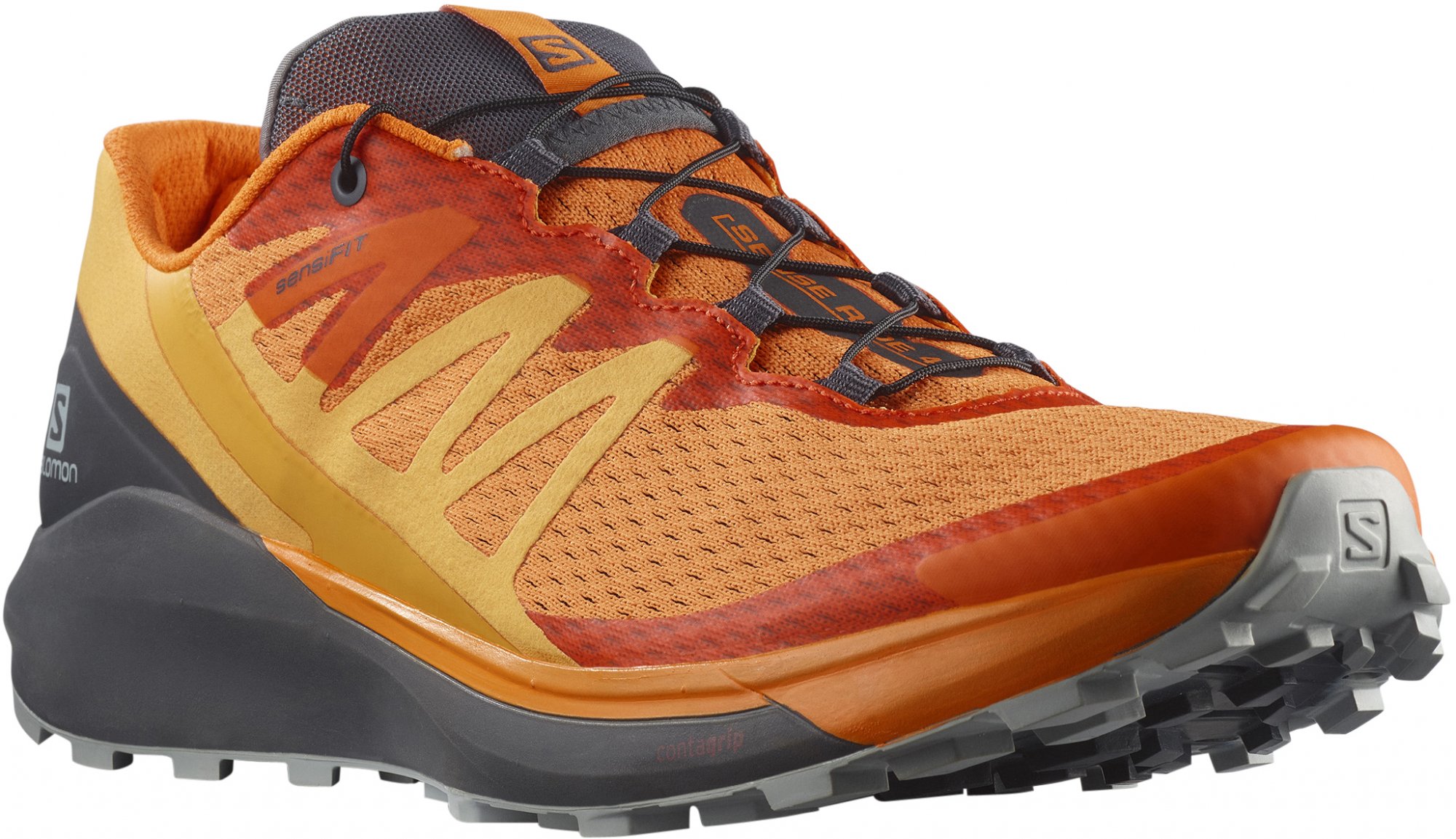 SALOMON SENSE RIDE 4 Vibrant Orange/Ebony/Quarry