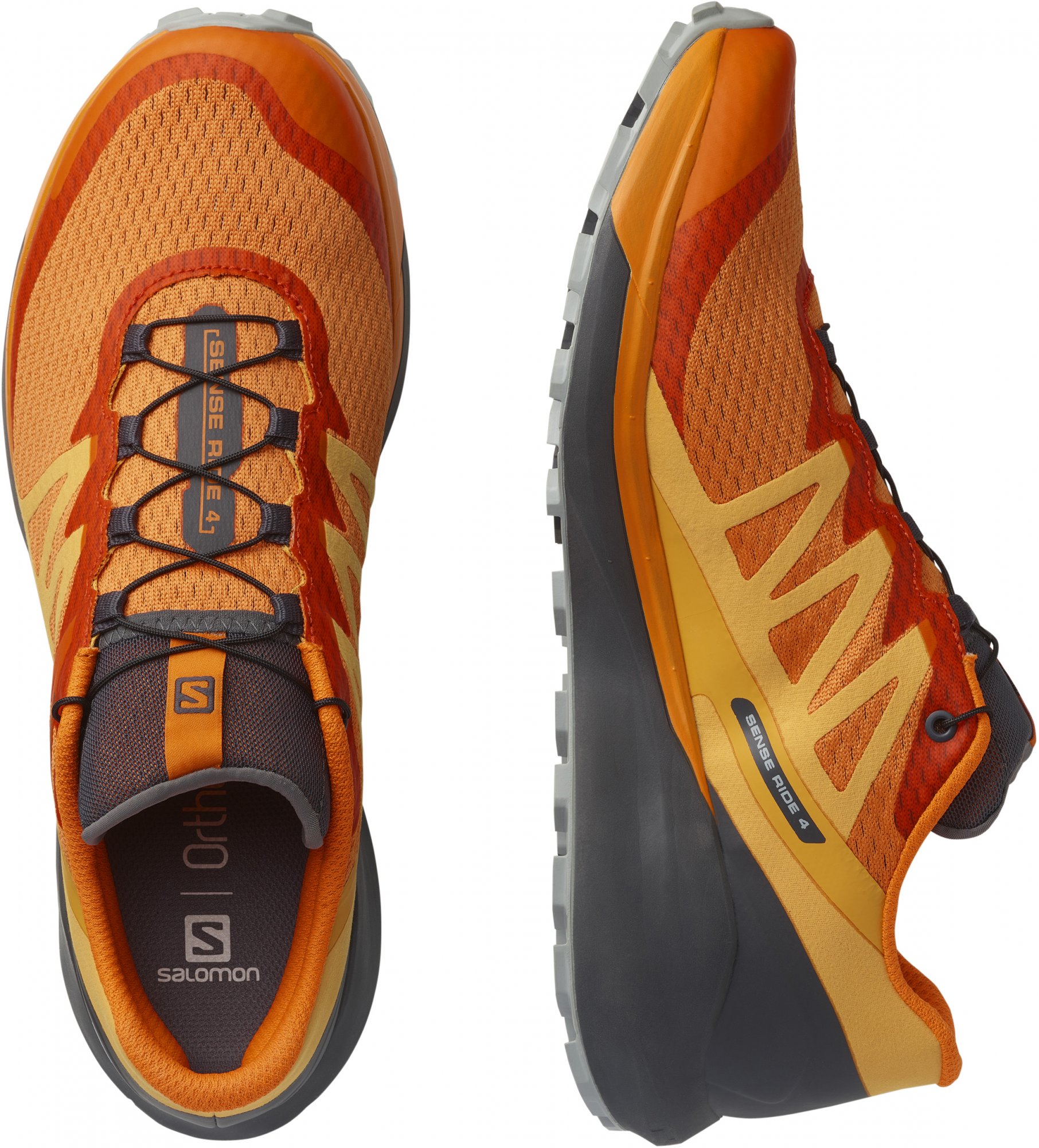 SALOMON SENSE RIDE 4 Vibrant Orange/Ebony/Quarry