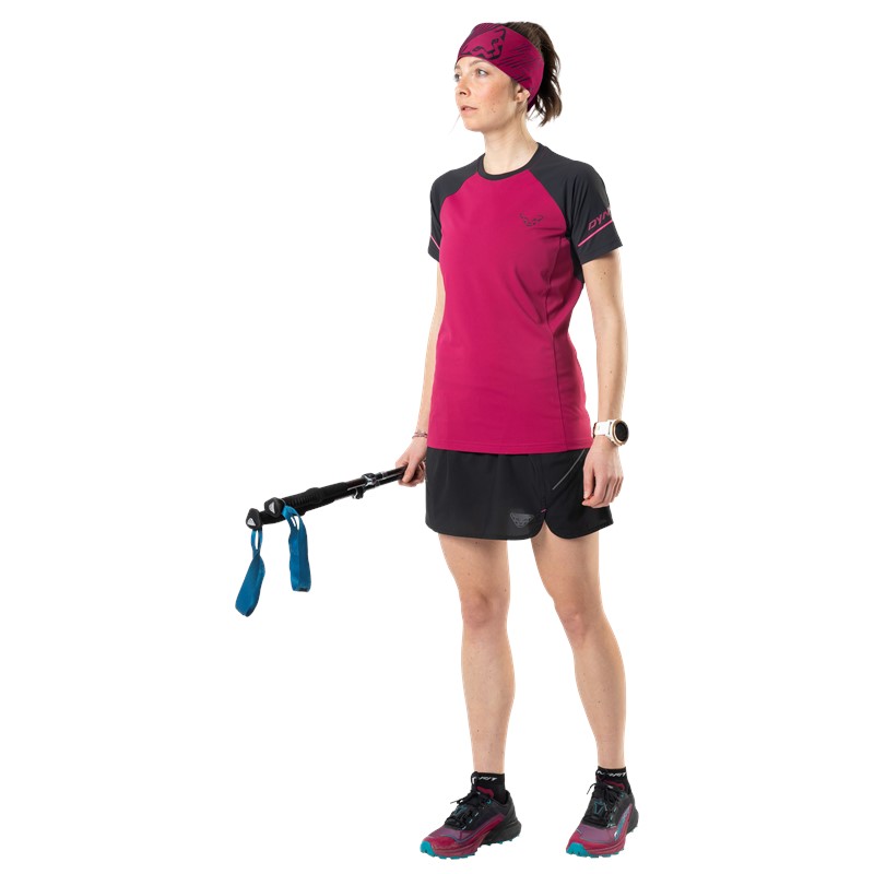 DYNAFIT Graphic Performance Headband Pink Beet Red