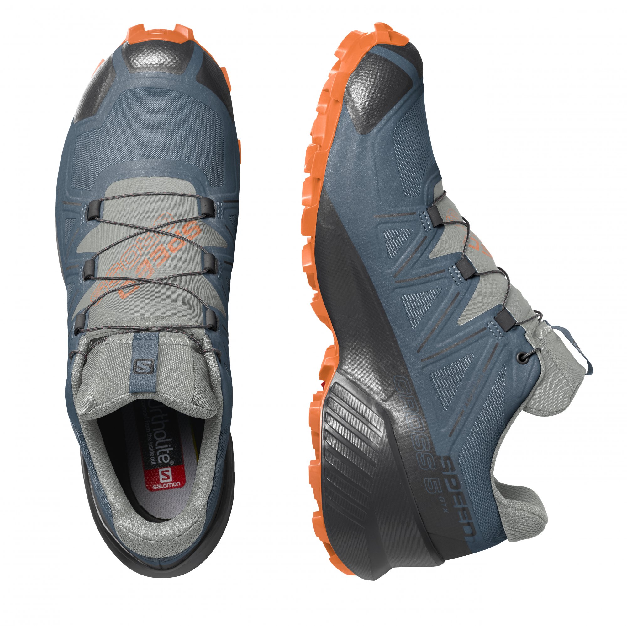 SALOMON SPEEDCROSS 5 GORE-TEX Mallard Blue/Wrought Iron/Vibrant Orange