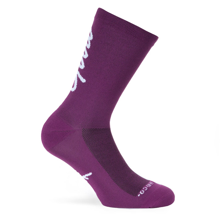 PACIFIC GOOD VIBES SOCKS Aubergine