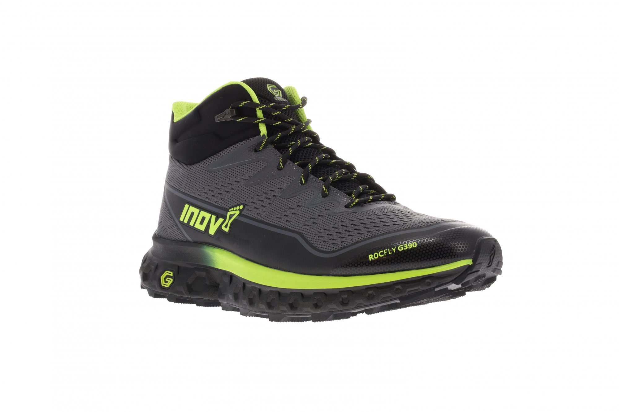 INOV-8 ROCFLY G 390 M (S) Grey/Black/Yellow