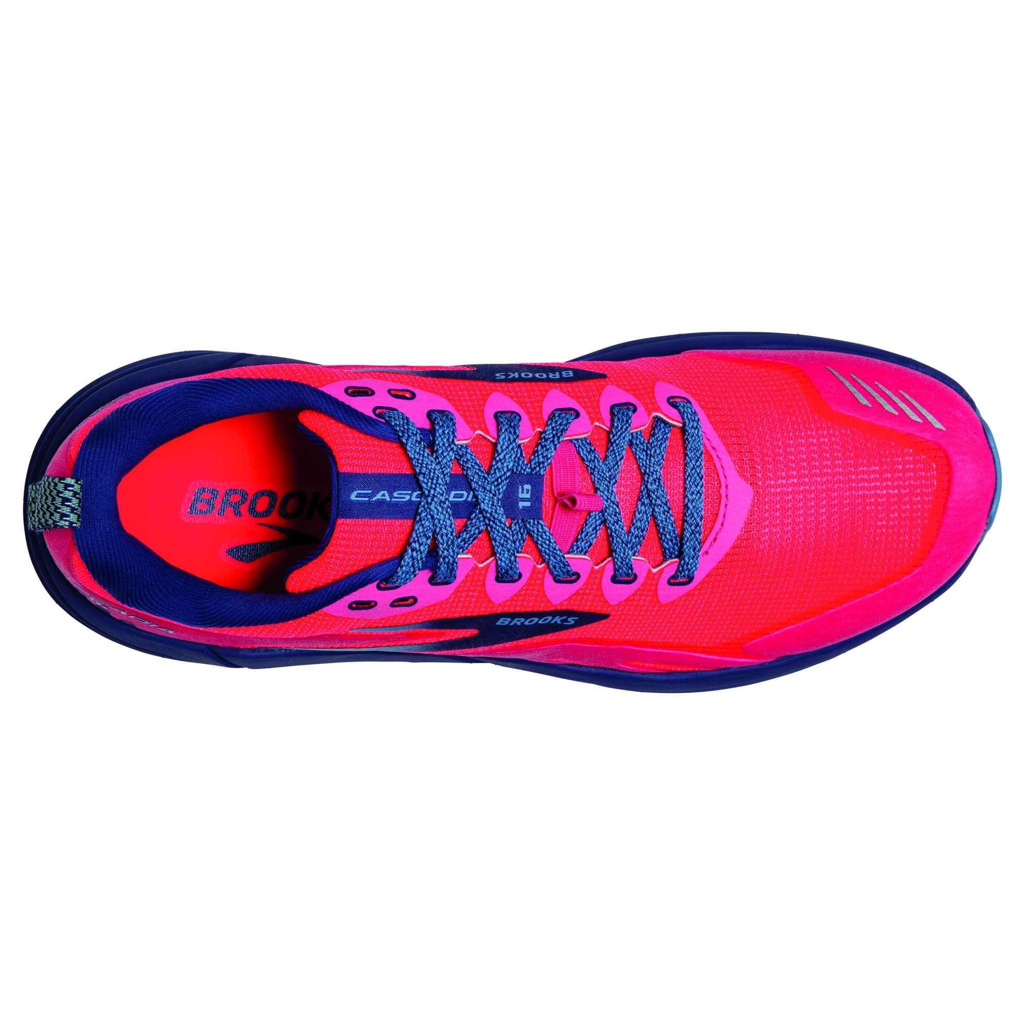 BROOKS Cascadia 16 W Pink/Flamber/Cobalt