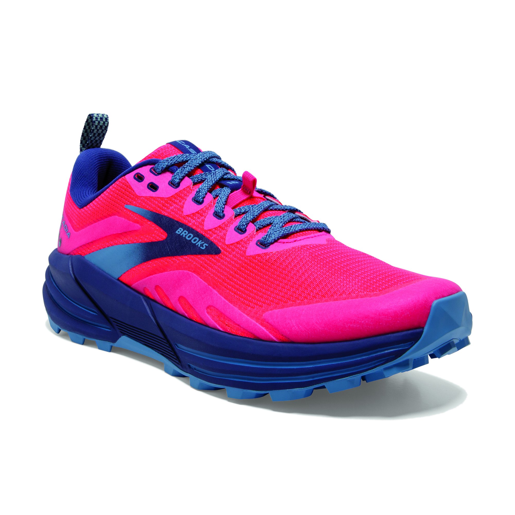 BROOKS Cascadia 16 W Pink/Flamber/Cobalt