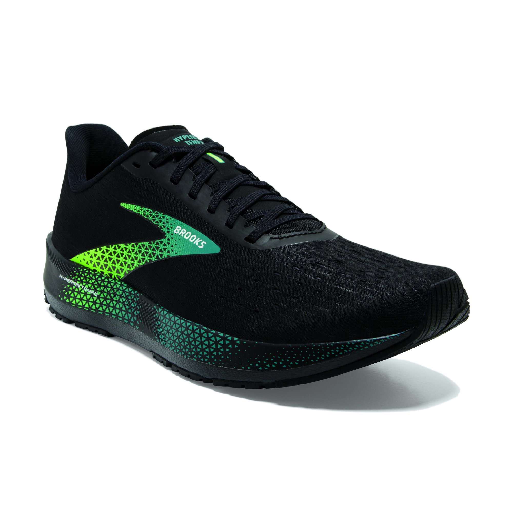 BROOKS Hyperion Tempo Black/Kayaking/Green Gecko