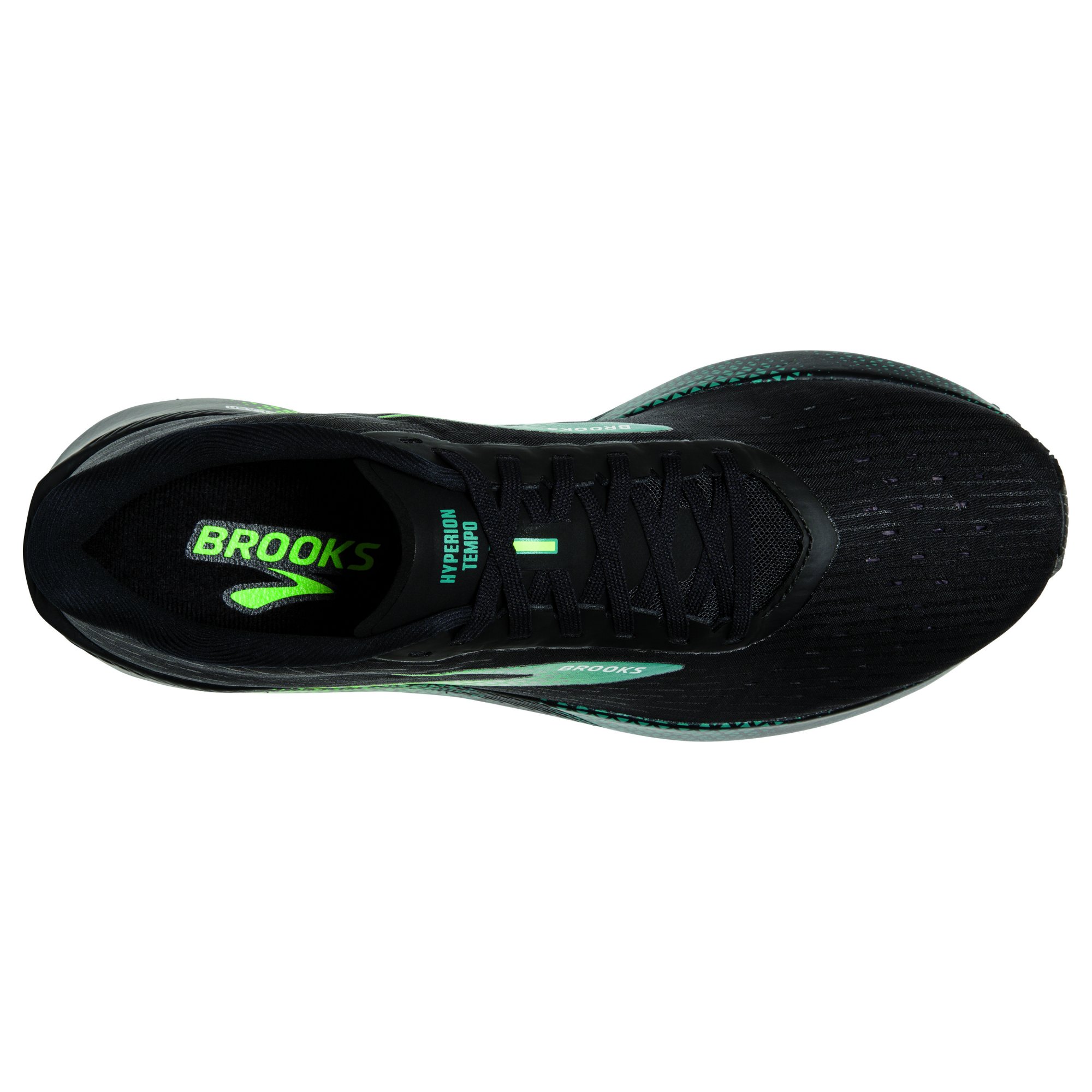 BROOKS Hyperion Tempo Black/Kayaking/Green Gecko