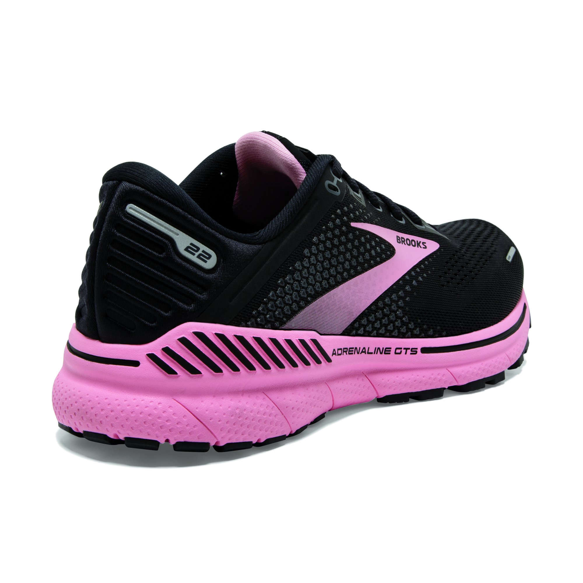 BROOKS Adrenaline GTS 22 W Black/Dianthus/Silver