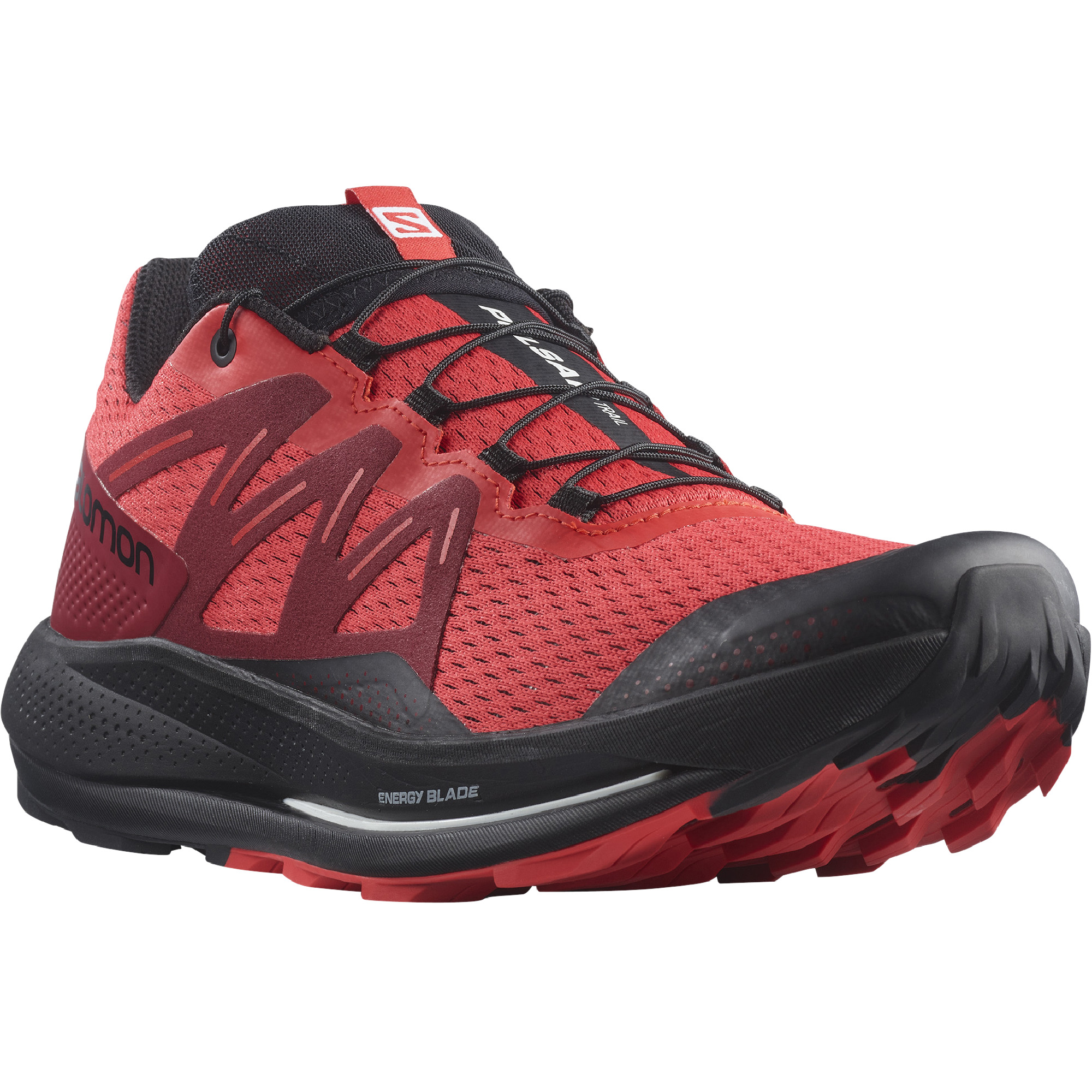 SALOMON PULSAR TRAIL Poppy Red/Bird/Black NEW