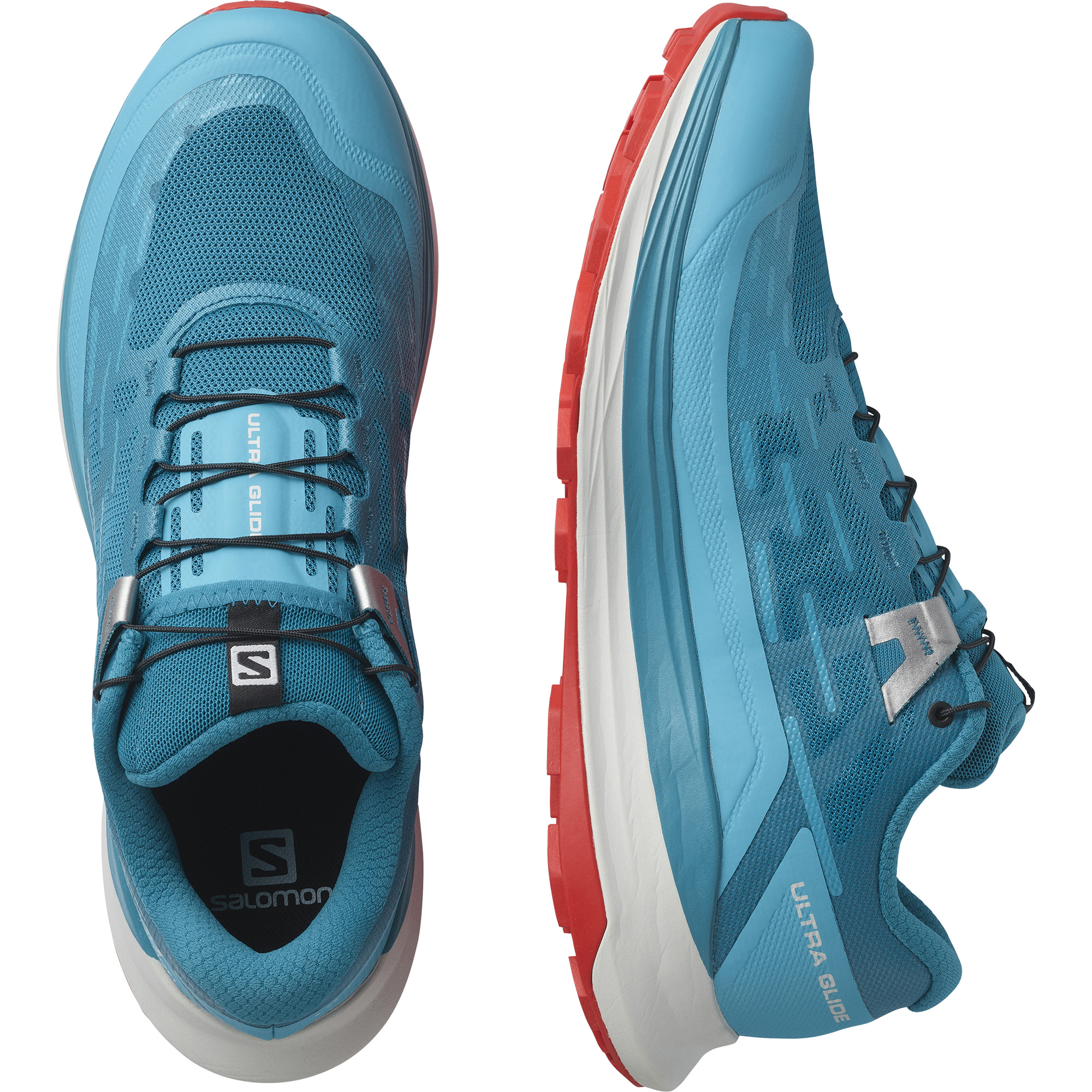 SALOMON ULTRA GLIDE Crystal Teal/Barrier Reef/Goji Berry NEW