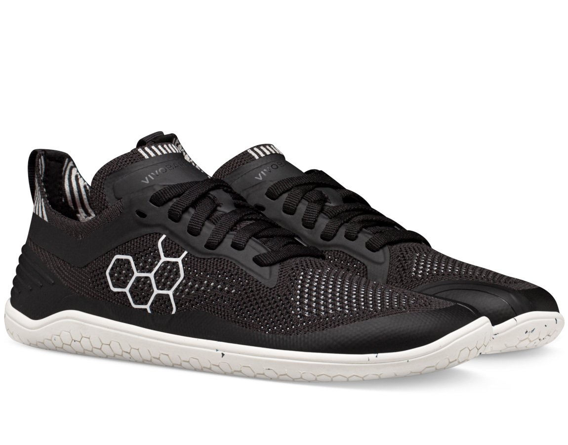 VIVOBAREFOOT GEO RACER KNIT MENS OBSIDIAN