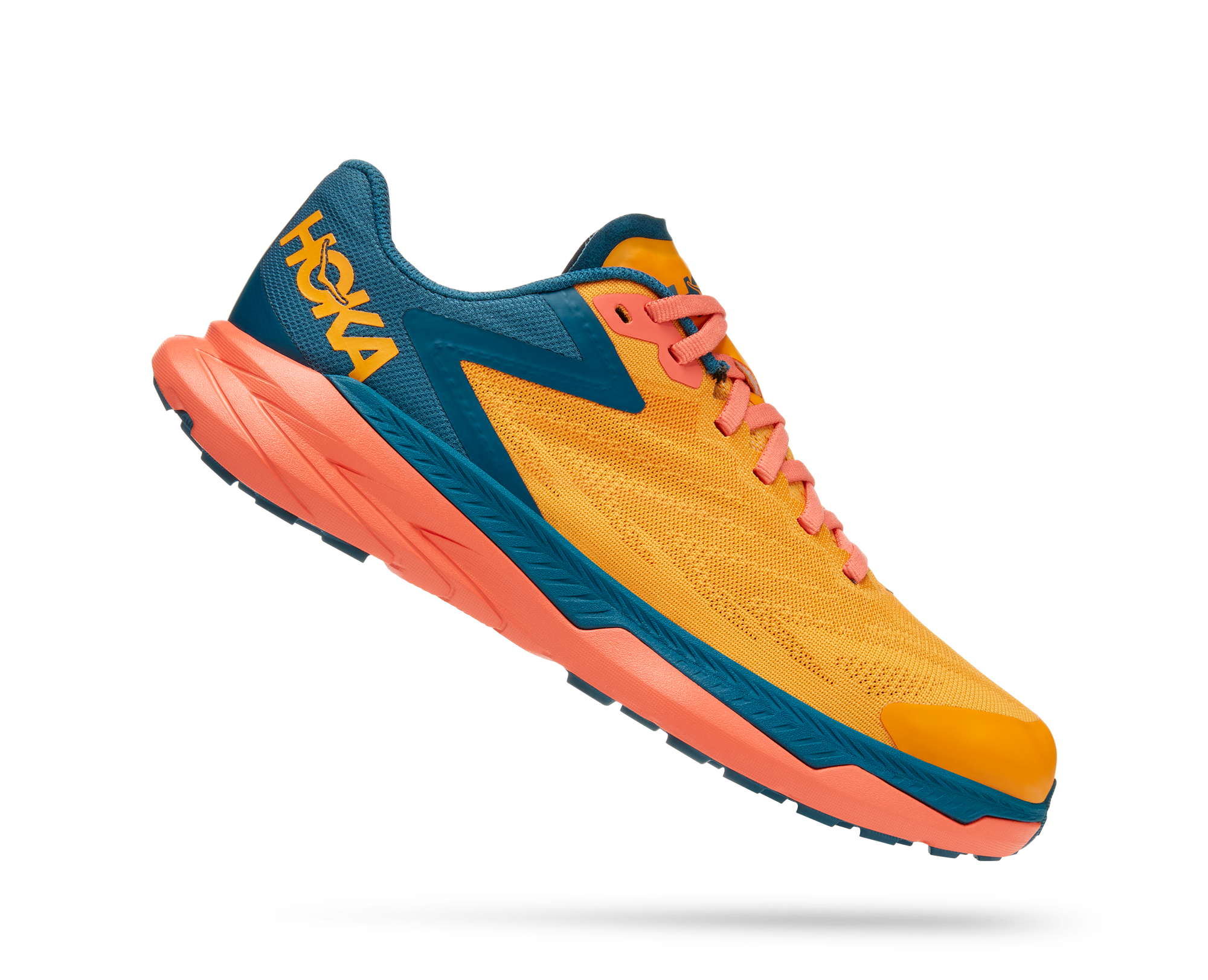 HOKA ZINAL W RADIANT YELLOW / CAMELLIA