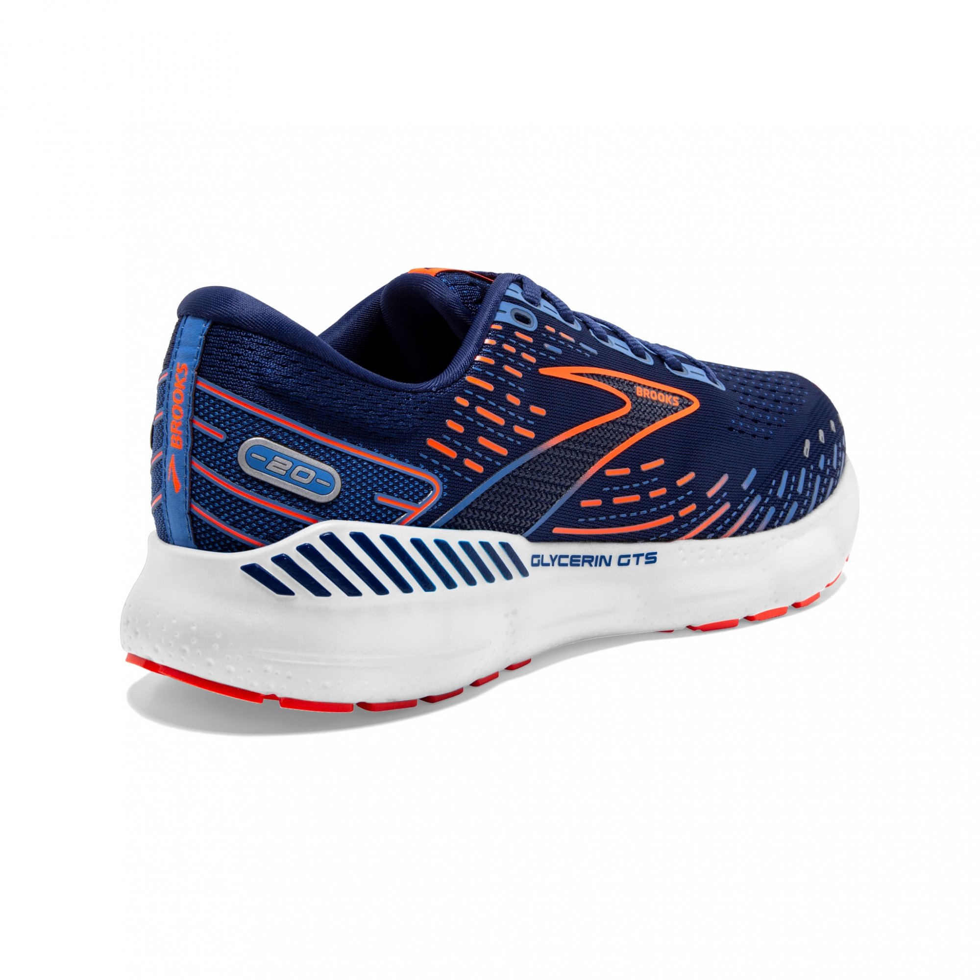 BROOKS Glycerin GTS 20 Depths/Palace Blue/Orange