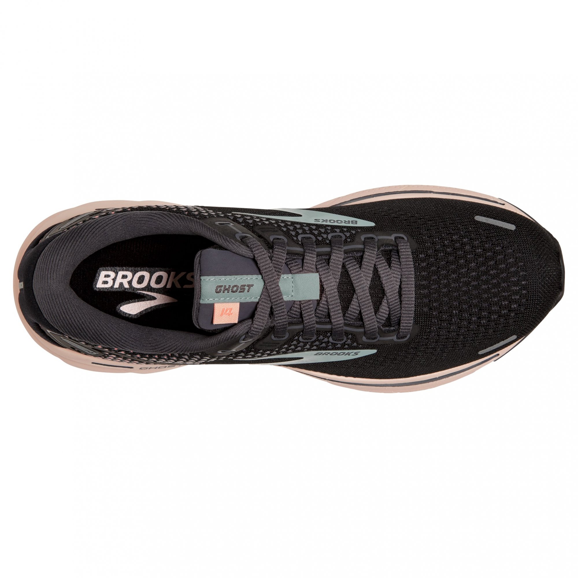 BROOKS Ghost 14 W Black/Pearl/Peach