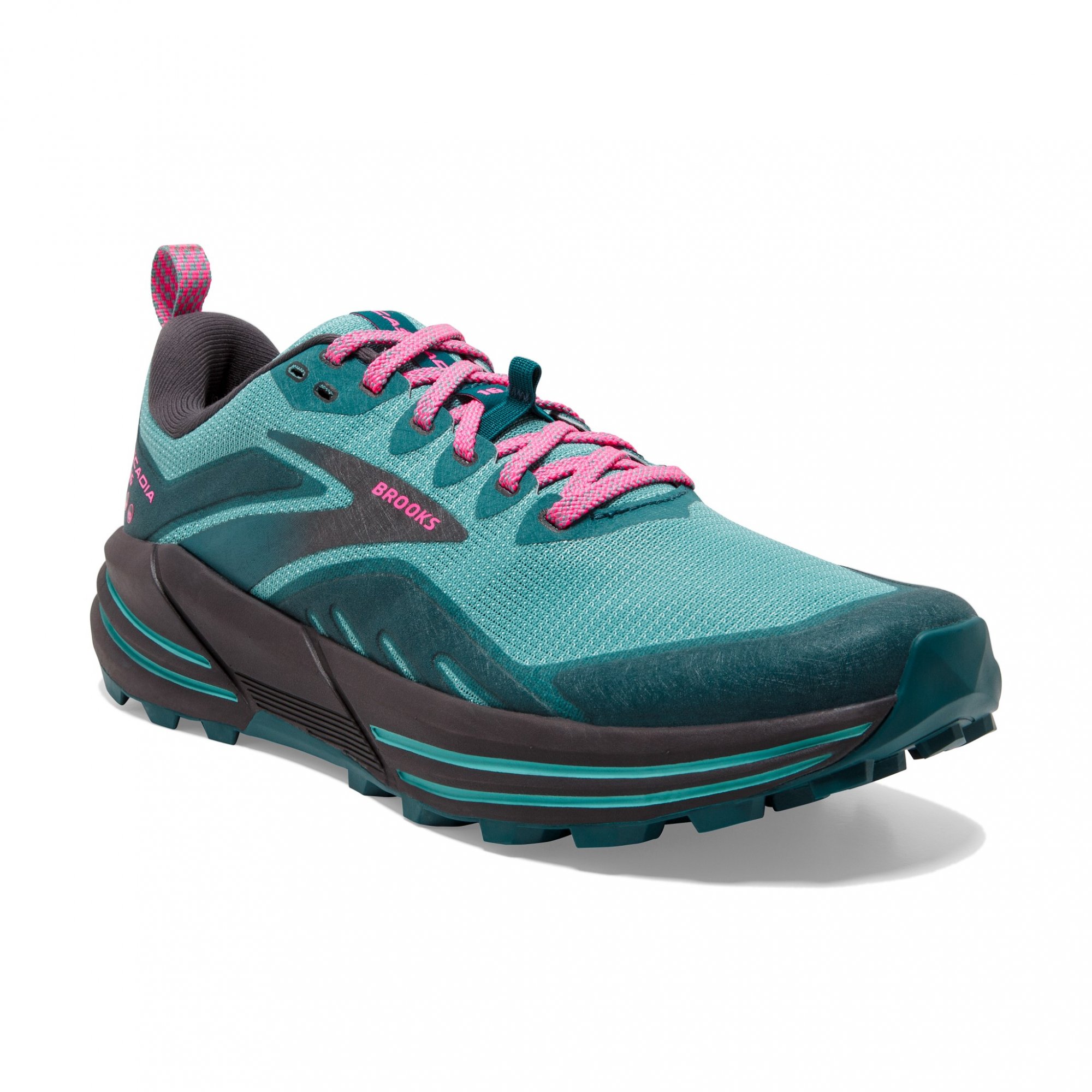 BROOKS Cascadia 16 W Porcelain/Blue Coral/Pink