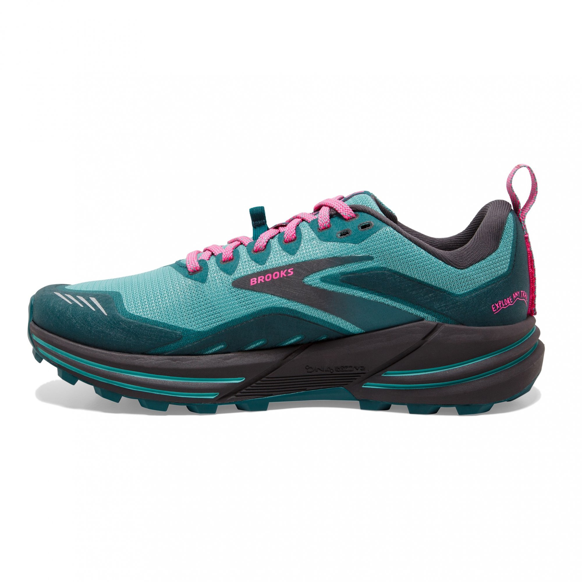 BROOKS Cascadia 16 W Porcelain/Blue Coral/Pink