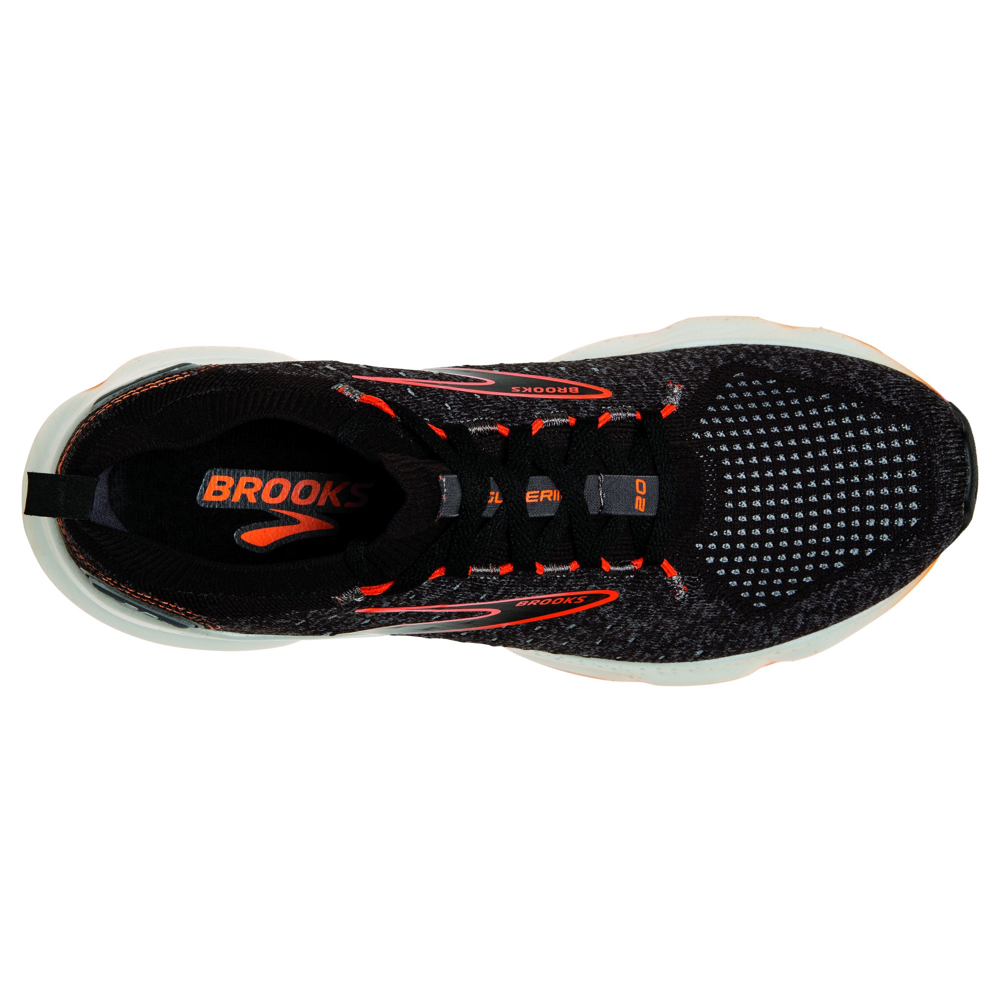 BROOKS Glycerin StealthFit 20 Black/Blackened Pearl/Flame