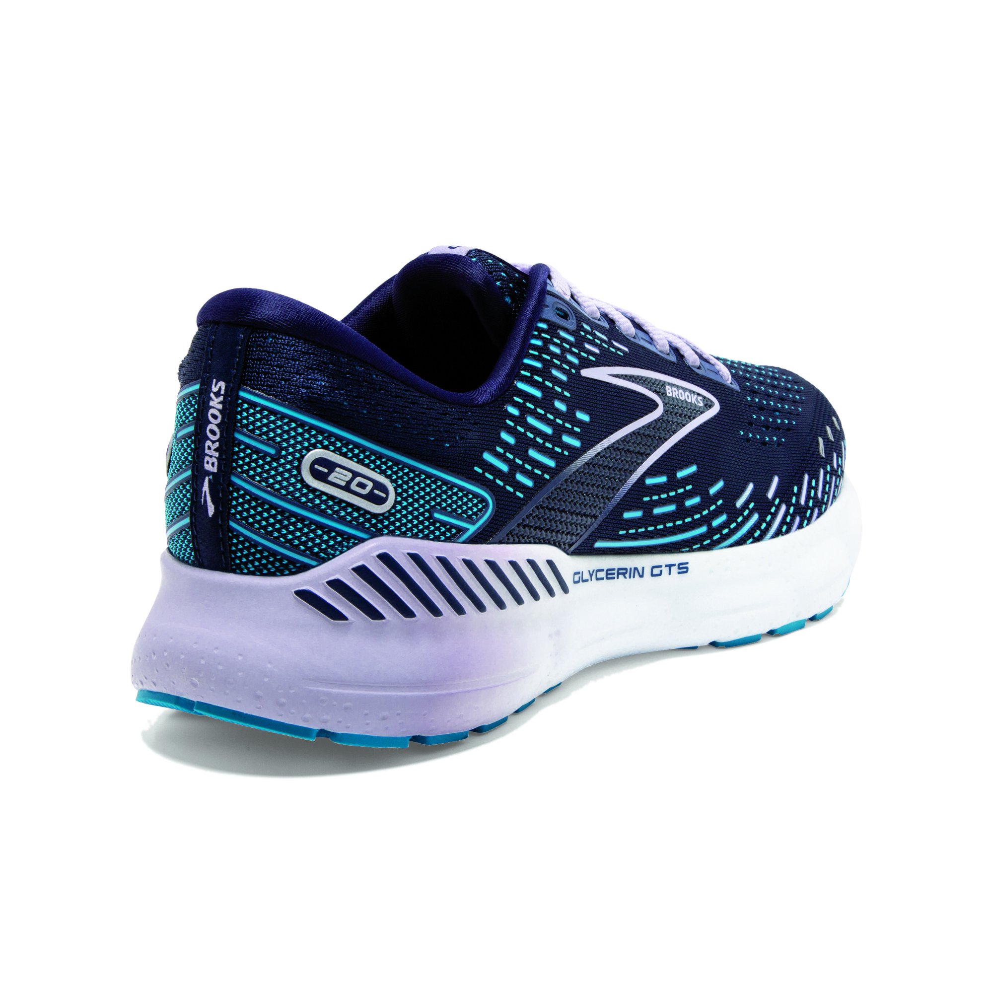 BROOKS Glycerin GTS 20 Peacoat/Ocean/Pastel Lilac