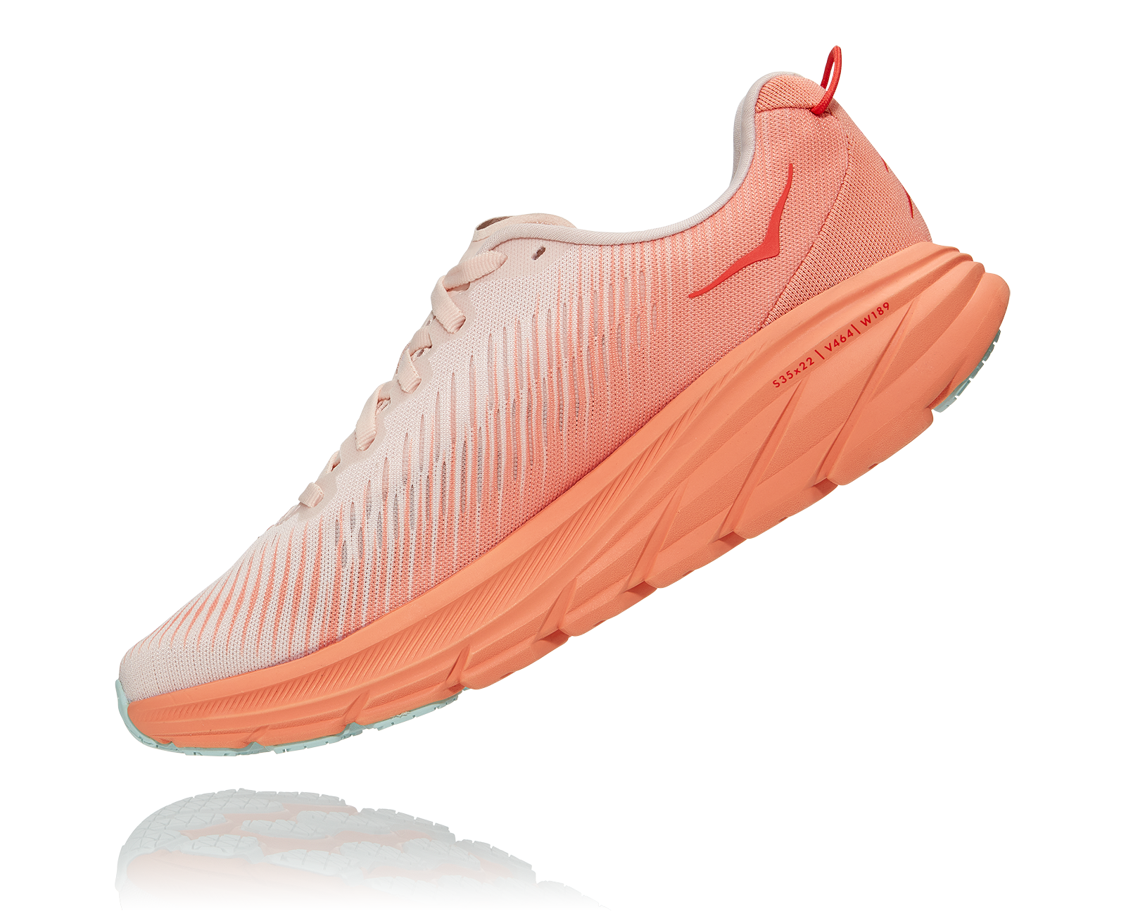 HOKA RINCON 3 W SHELL CORAL/PEACH PARFAIT