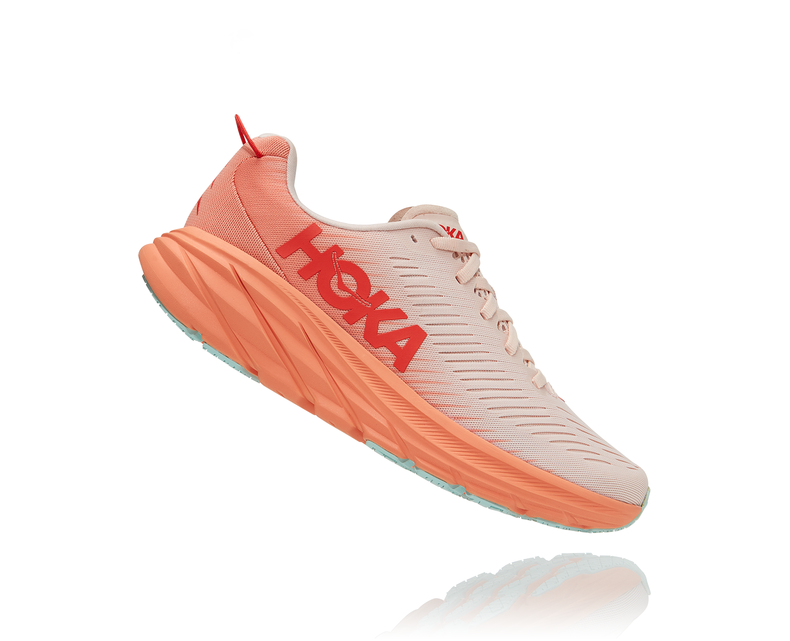 HOKA RINCON 3 W SHELL CORAL/PEACH PARFAIT