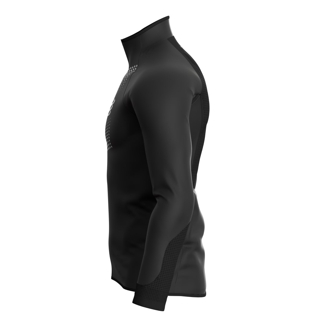 COMPRESSPORT HURRICANE WINDPROOF JACKET M BLACK 