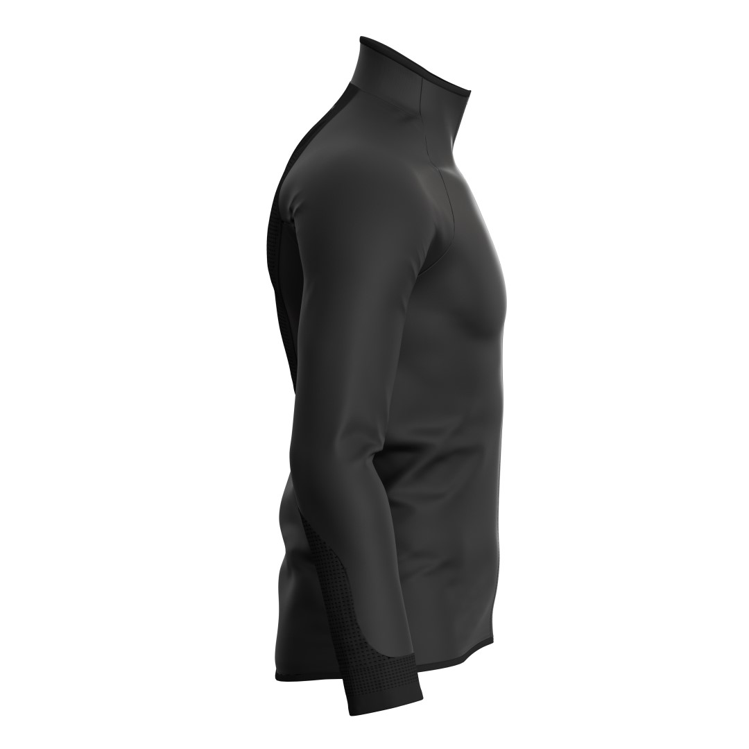 COMPRESSPORT HURRICANE WINDPROOF JACKET M BLACK 