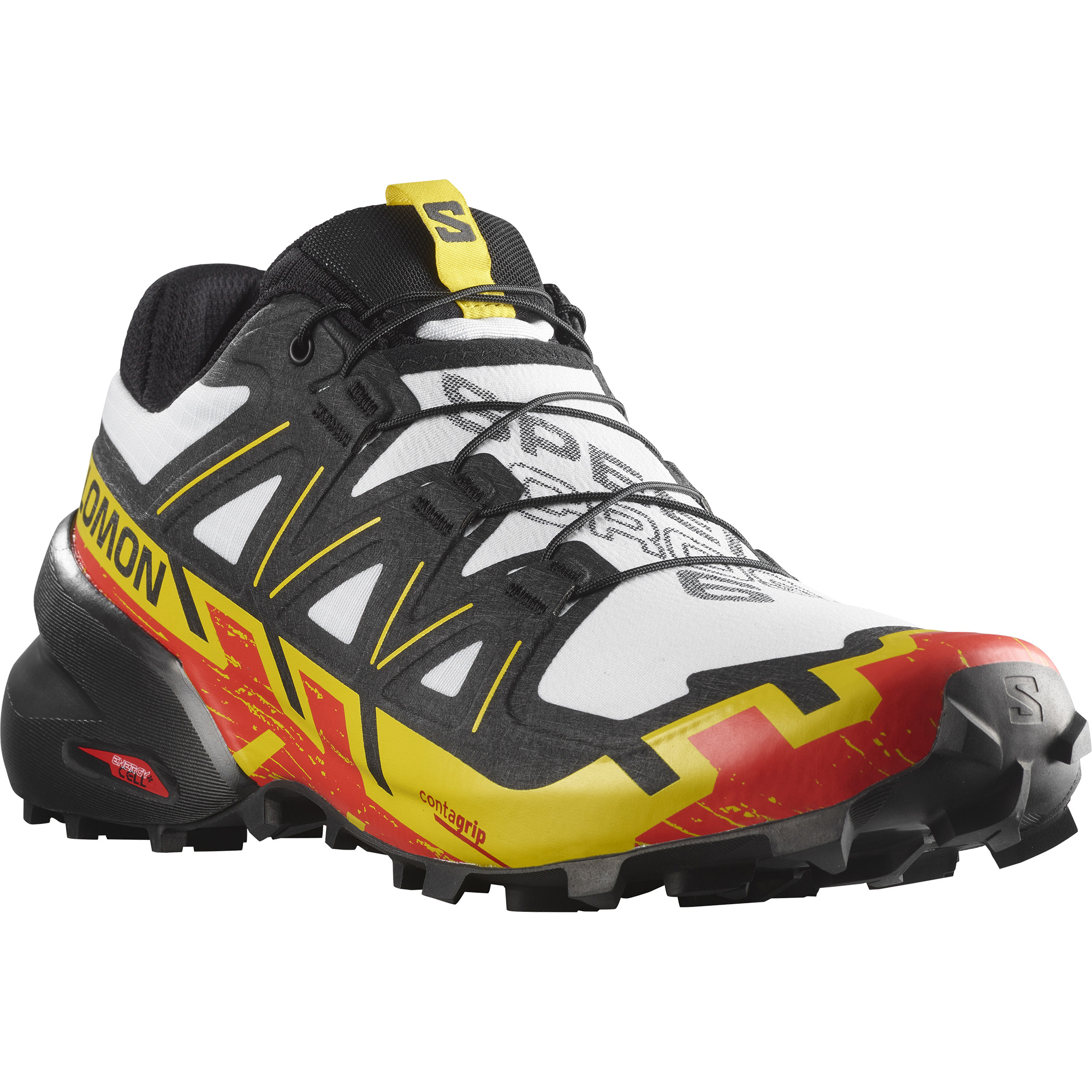 SALOMON SPEEDCROSS 6 White/Black/EmpYel