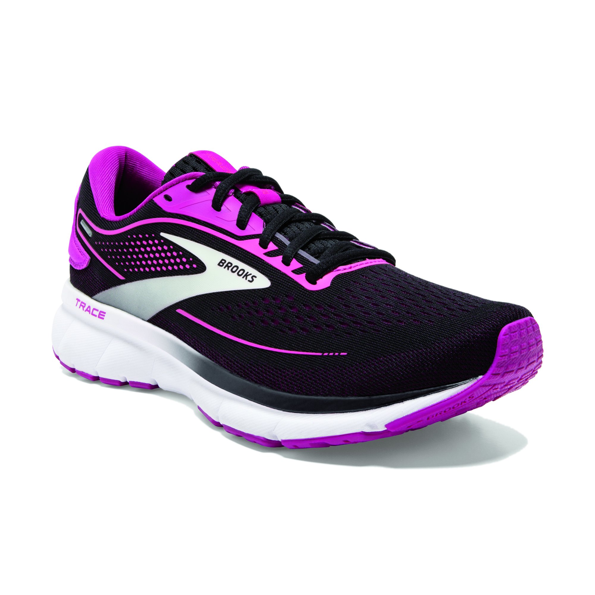 BROOKS Trace 2 W Black/Festival Fuchsia/Pink Flambe