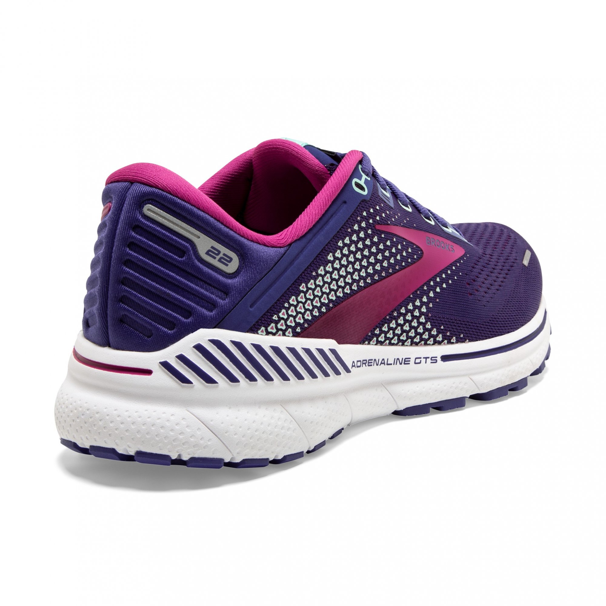 BROOKS Adrenaline GTS 22 W Navy/Yucca/Pink