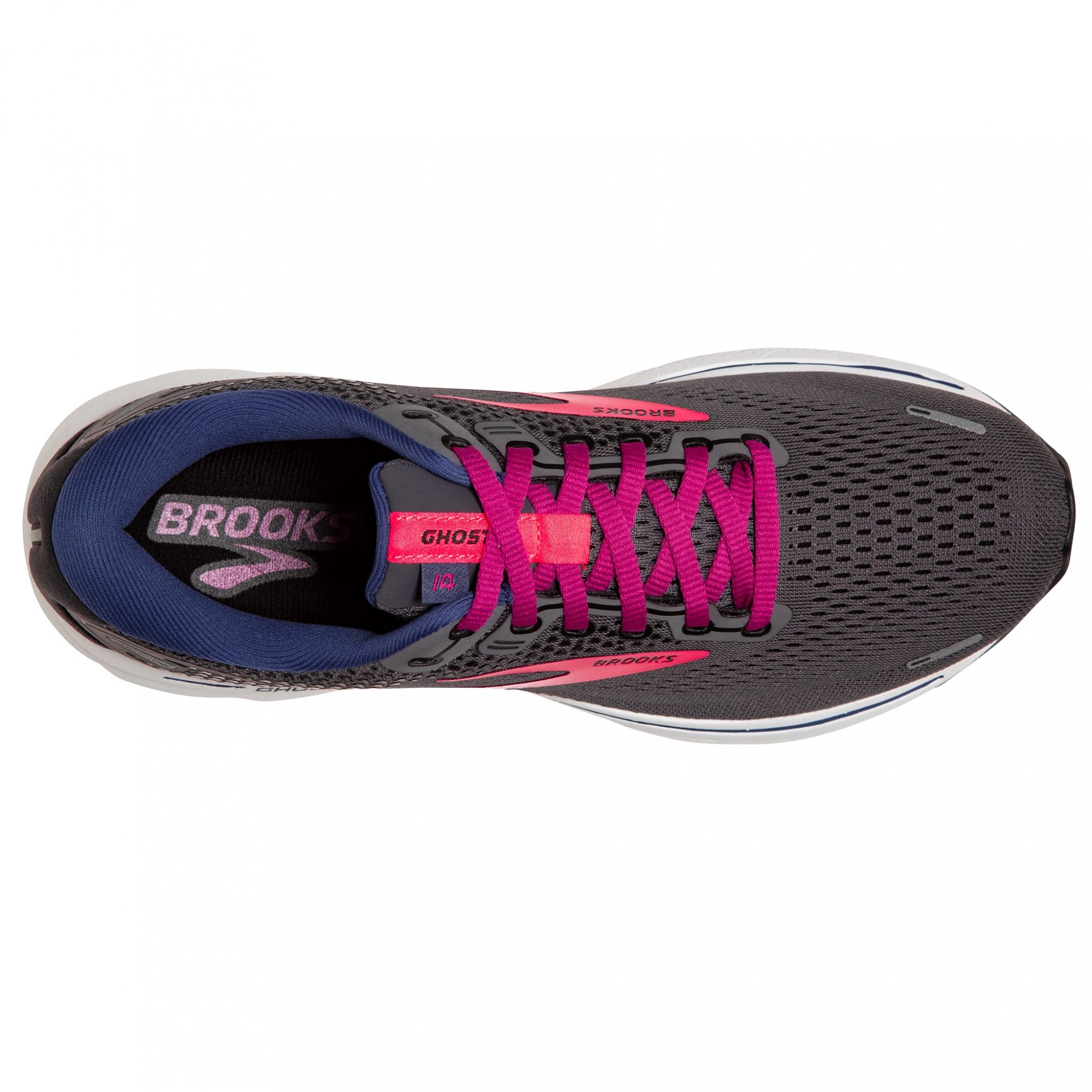 BROOKS Ghost 14 W Pearl/Black/Pink