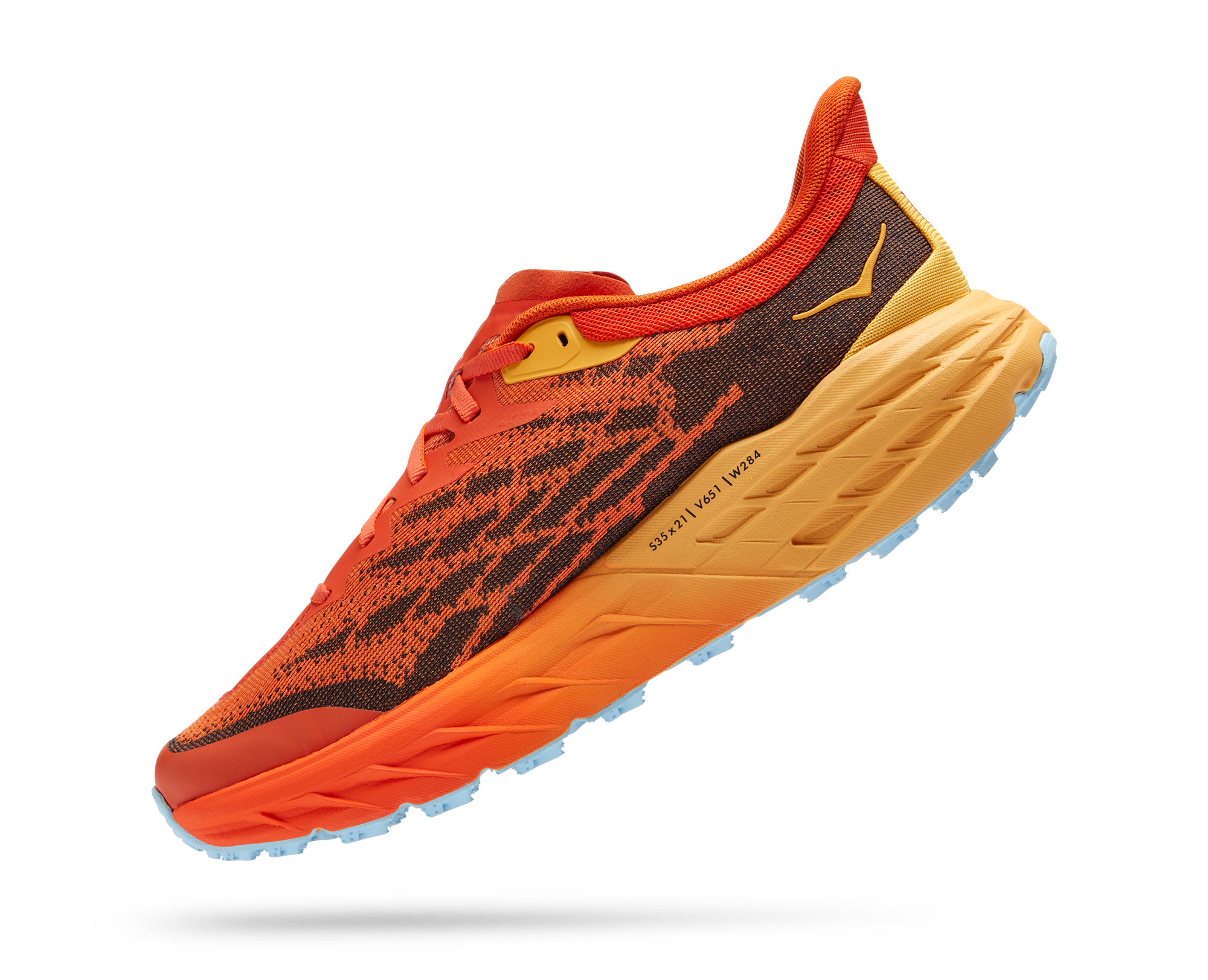 HOKA SPEEDGOAT 5 PUFFIN'S BILL / AMBER YELLOW