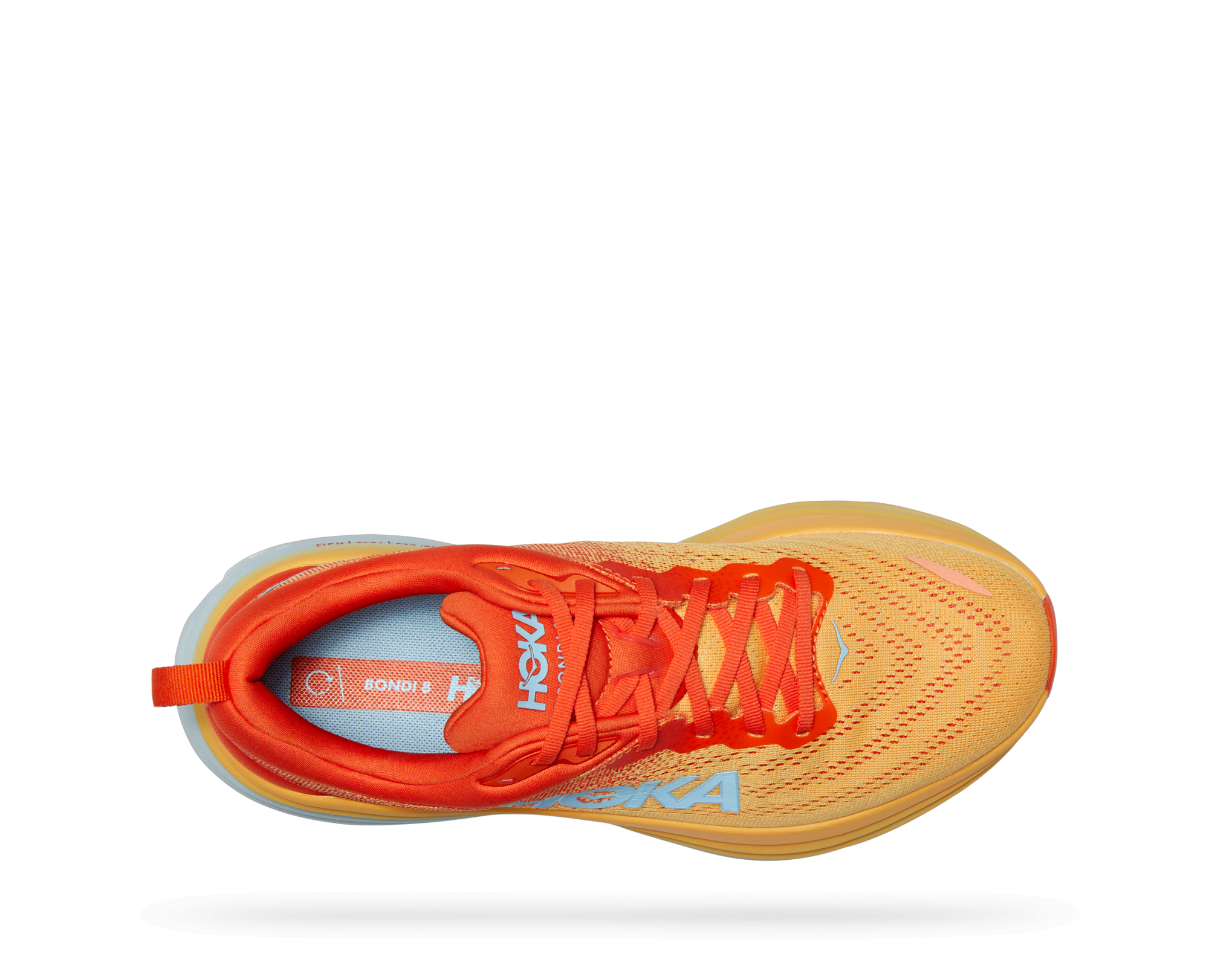 HOKA BONDI 8 PUFFIN'S BILL / AMBER YELLOW