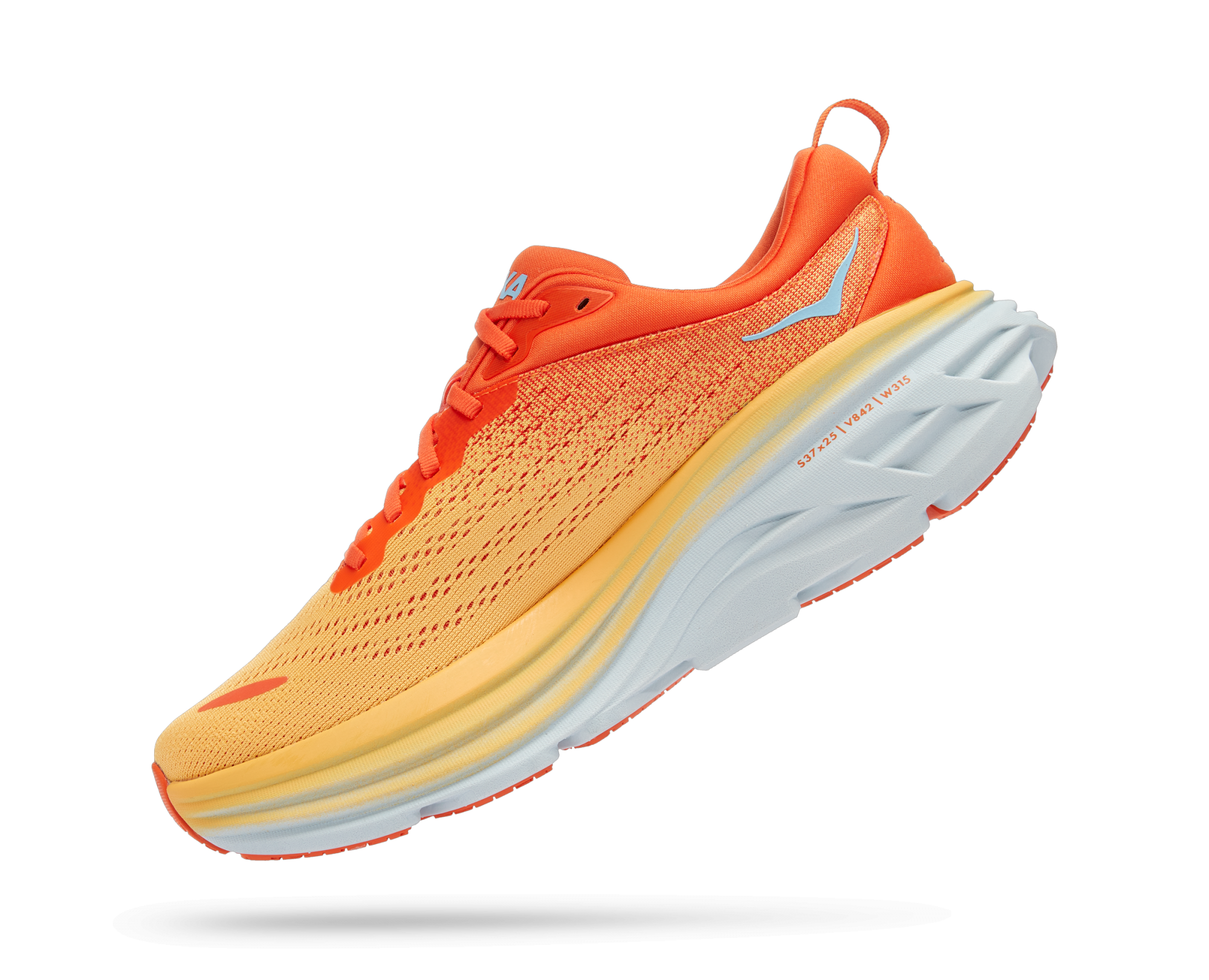 HOKA BONDI 8 PUFFIN'S BILL / AMBER YELLOW