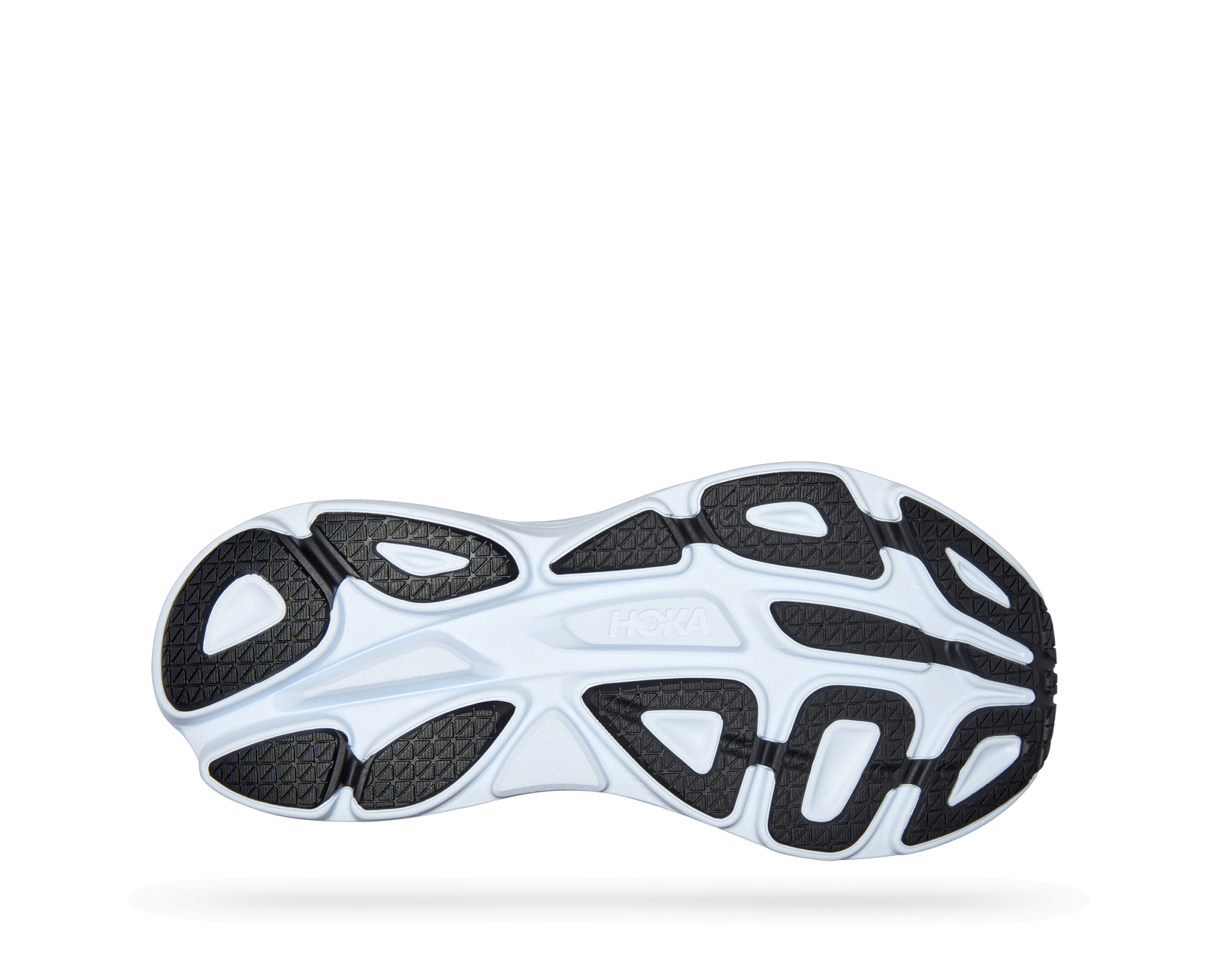 HOKA BONDI 8 BLACK / WHITE