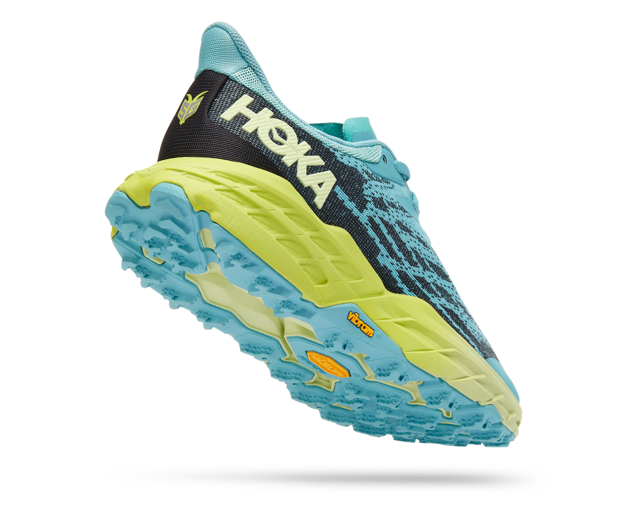 HOKA SPEEDGOAT 5 W COASTAL SHADE / GREEN GLOW