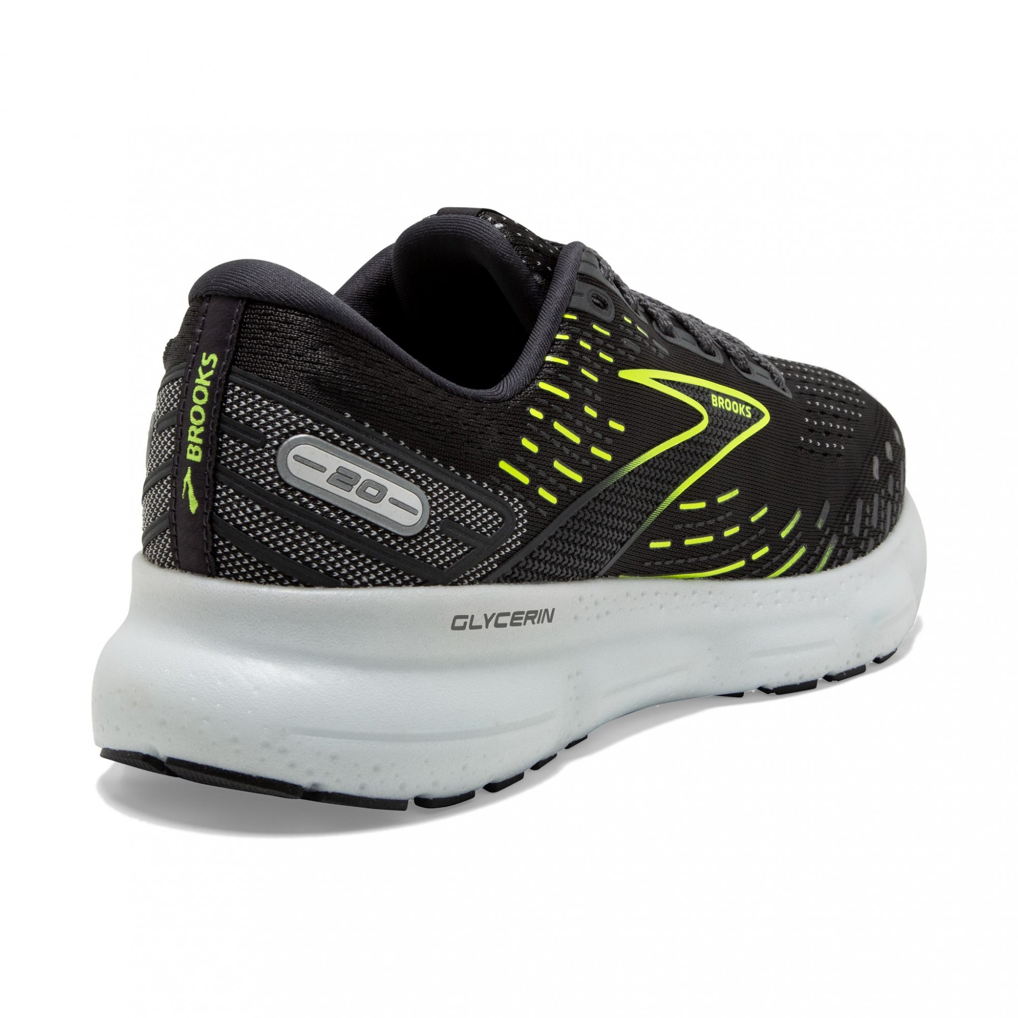 BROOKS Glycerin 20 Ebony/White/Nightlife