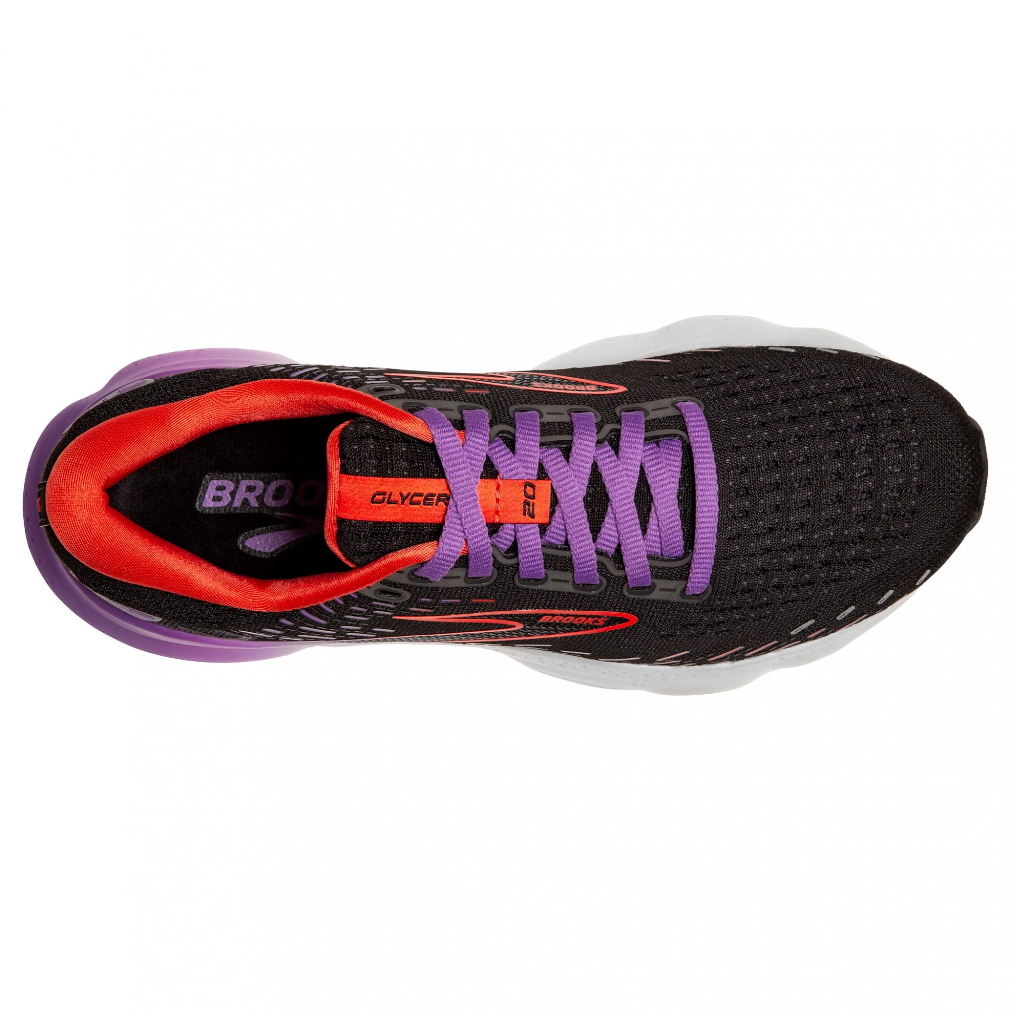 BROOKS Glycerin 20 W Black/Bellflower/Fiesta