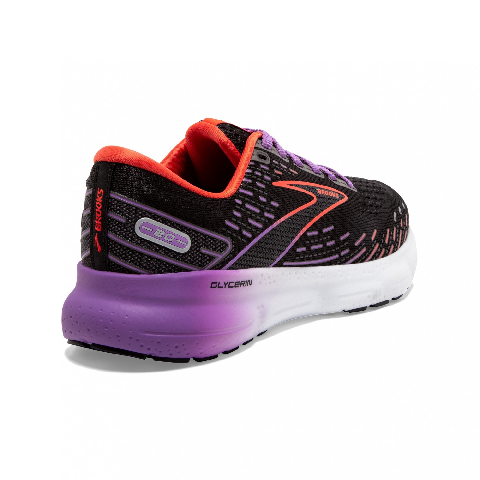 BROOKS Glycerin 20 W Black/Bellflower/Fiesta