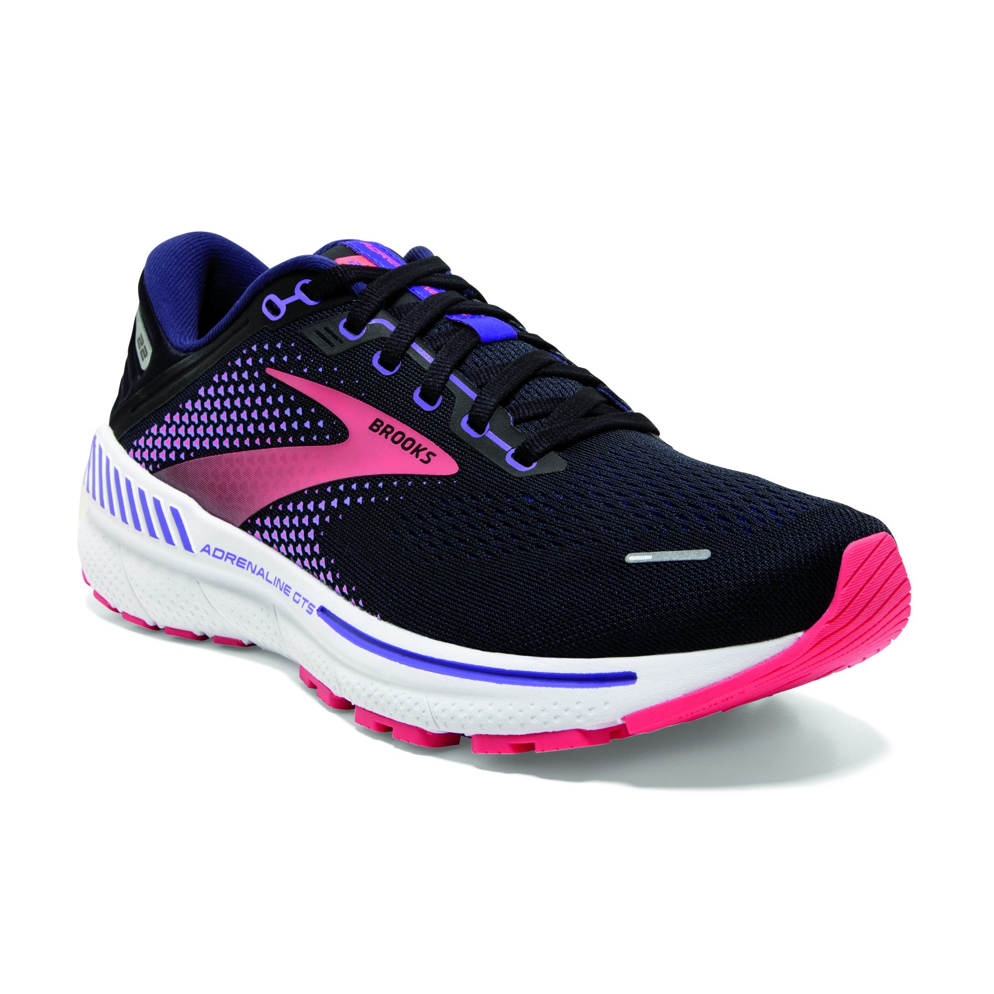 BROOKS Adrenaline GTS 22 W Black/Purple/Coral