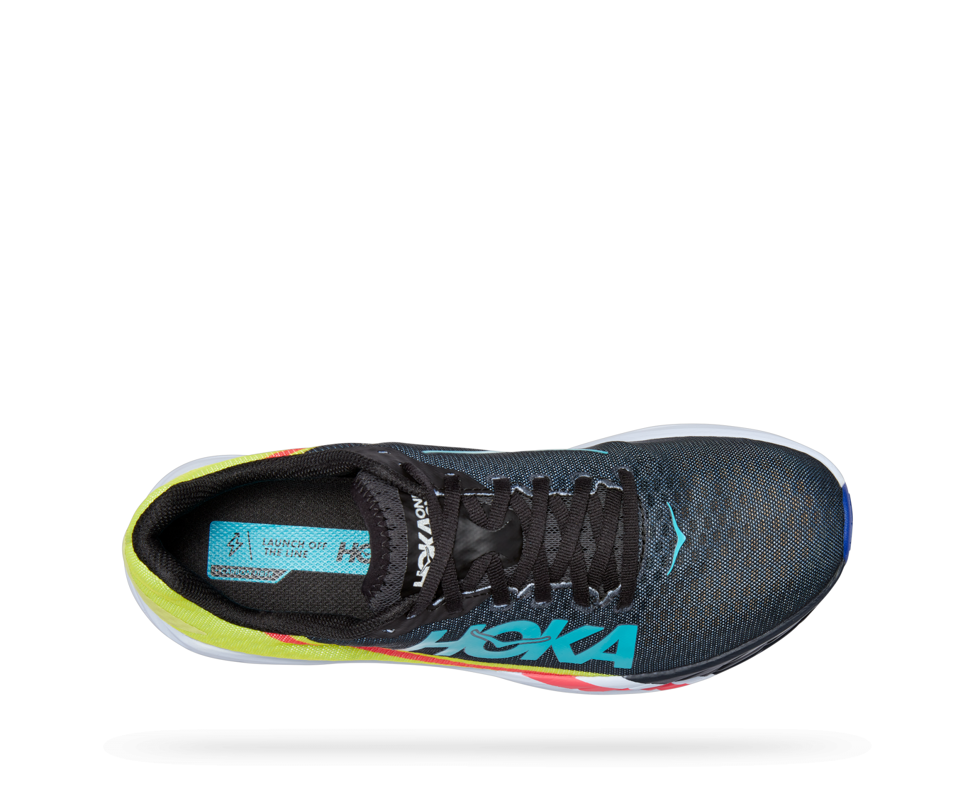 HOKA ROCKET X BLACK / EVENING PRIMROSE