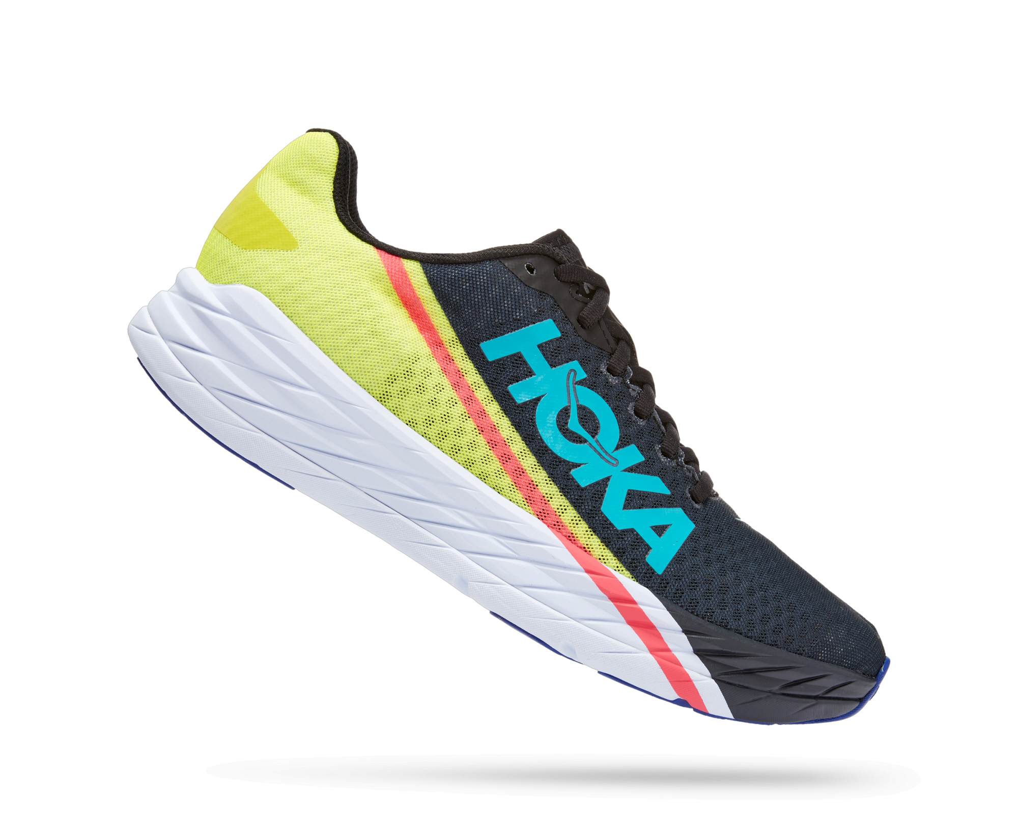 HOKA ROCKET X BLACK / EVENING PRIMROSE