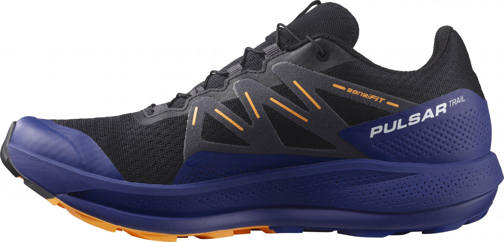 SALOMON PULSAR TRAIL Black / Clematis Blue / Blazing Orange