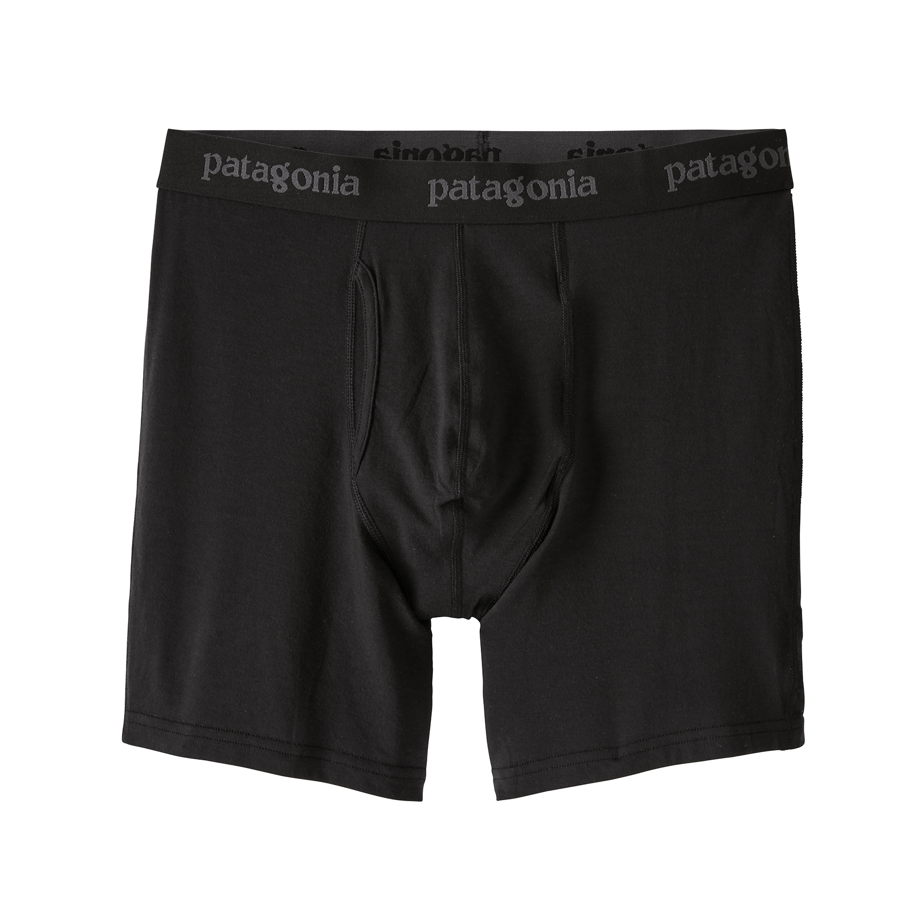 PATAGONIA Men's Essential Boxer Briefs - 6" Black