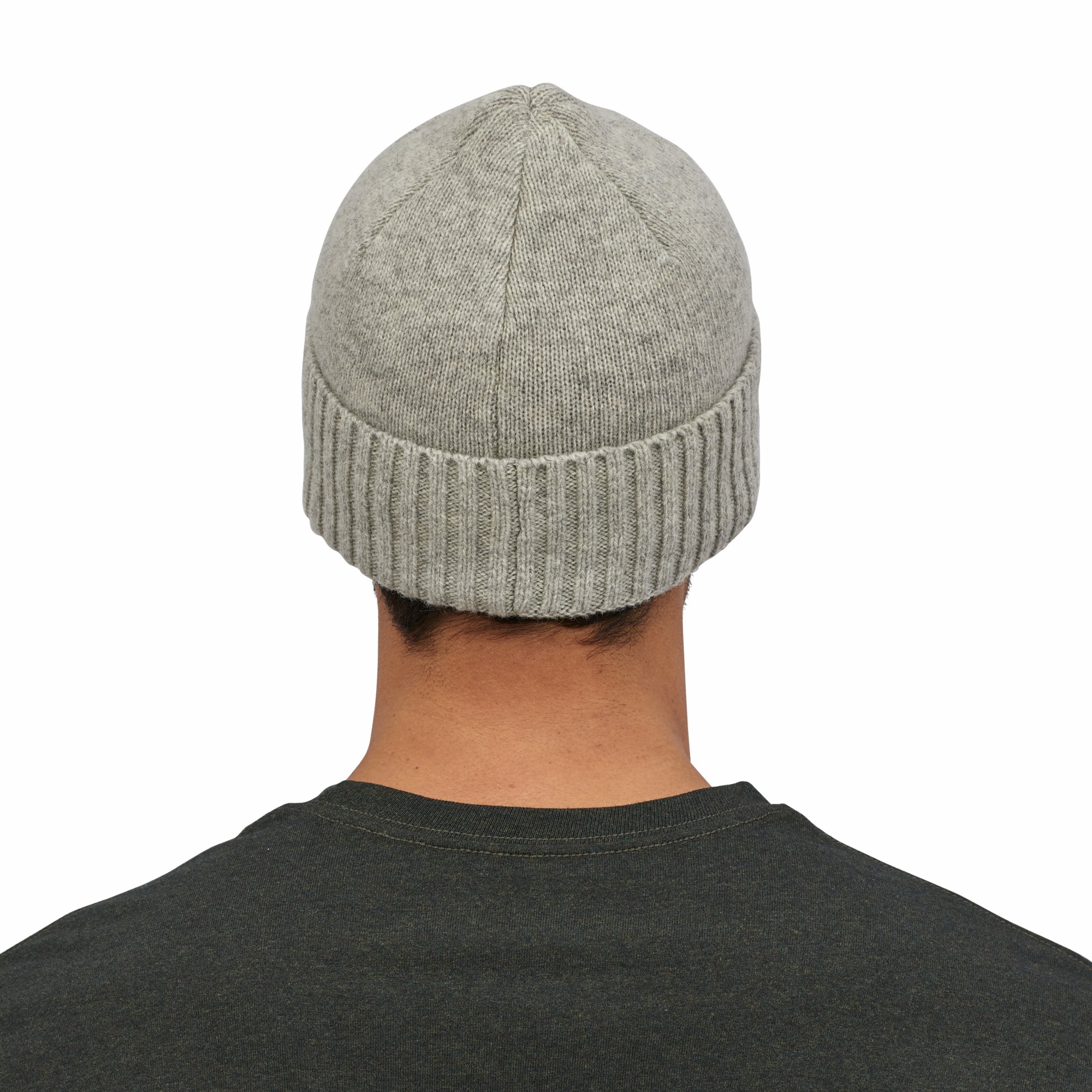 PATAGONIA Brodeo Beanie P-6 Logo: Drifter Grey