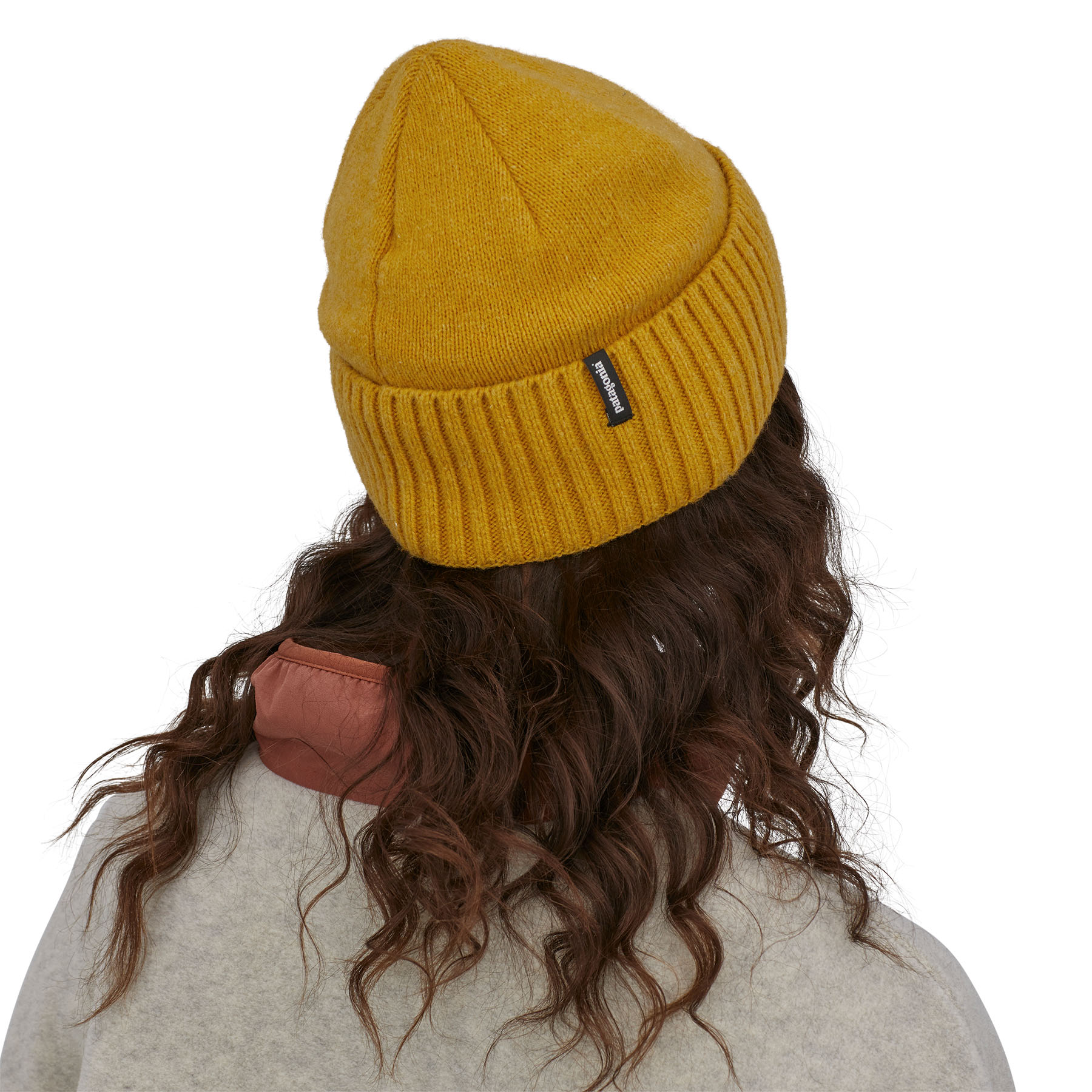 PATAGONIA Brodeo Beanie Slow Going Patch: Cabin Gold