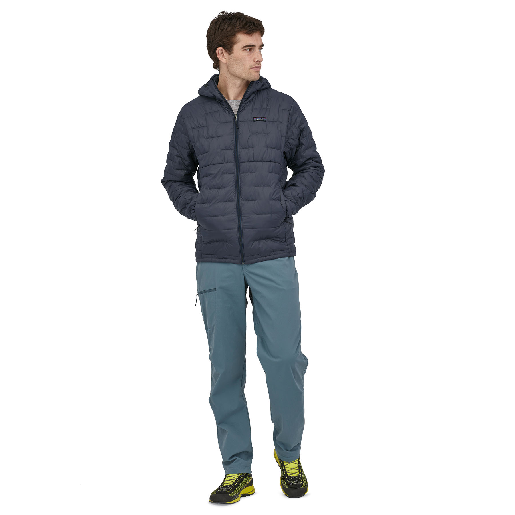 PATAGONIA Men's Micro Puff® Hoody Smolder Blue