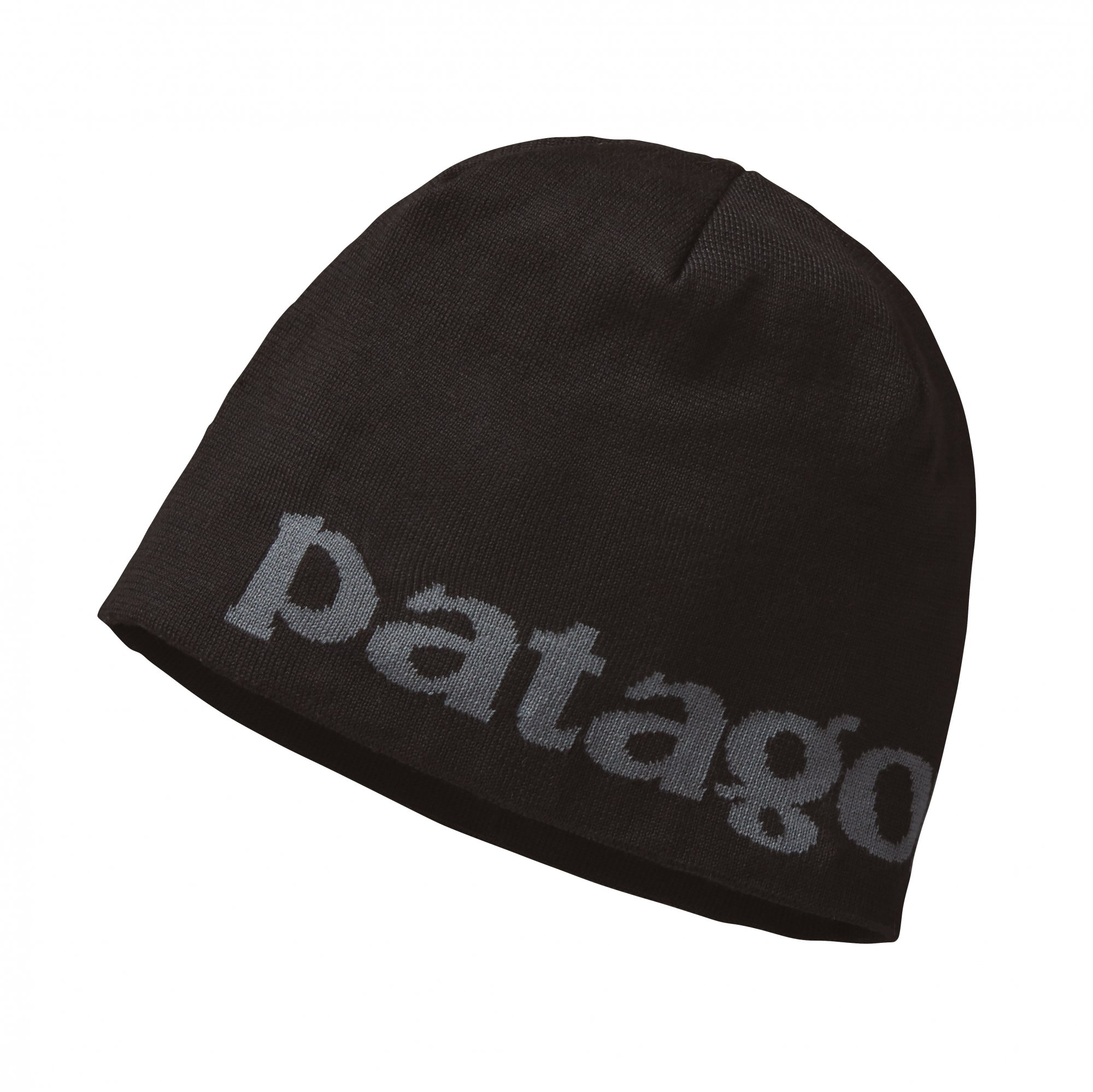 PATAGONIA Beanie Hat Logo Black